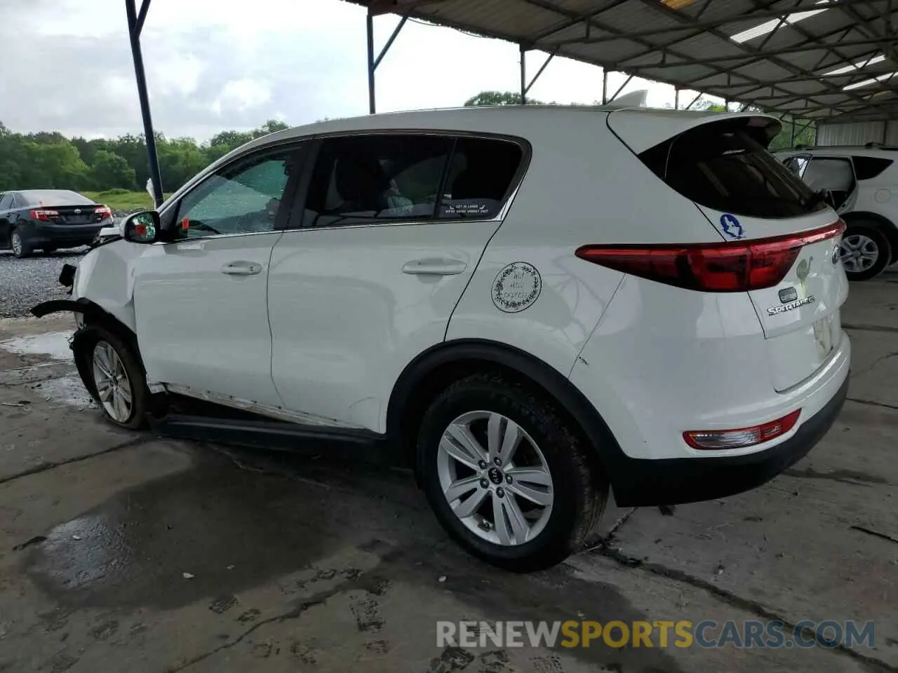 2 Photograph of a damaged car KNDPM3AC3K7540532 KIA SPORTAGE 2019