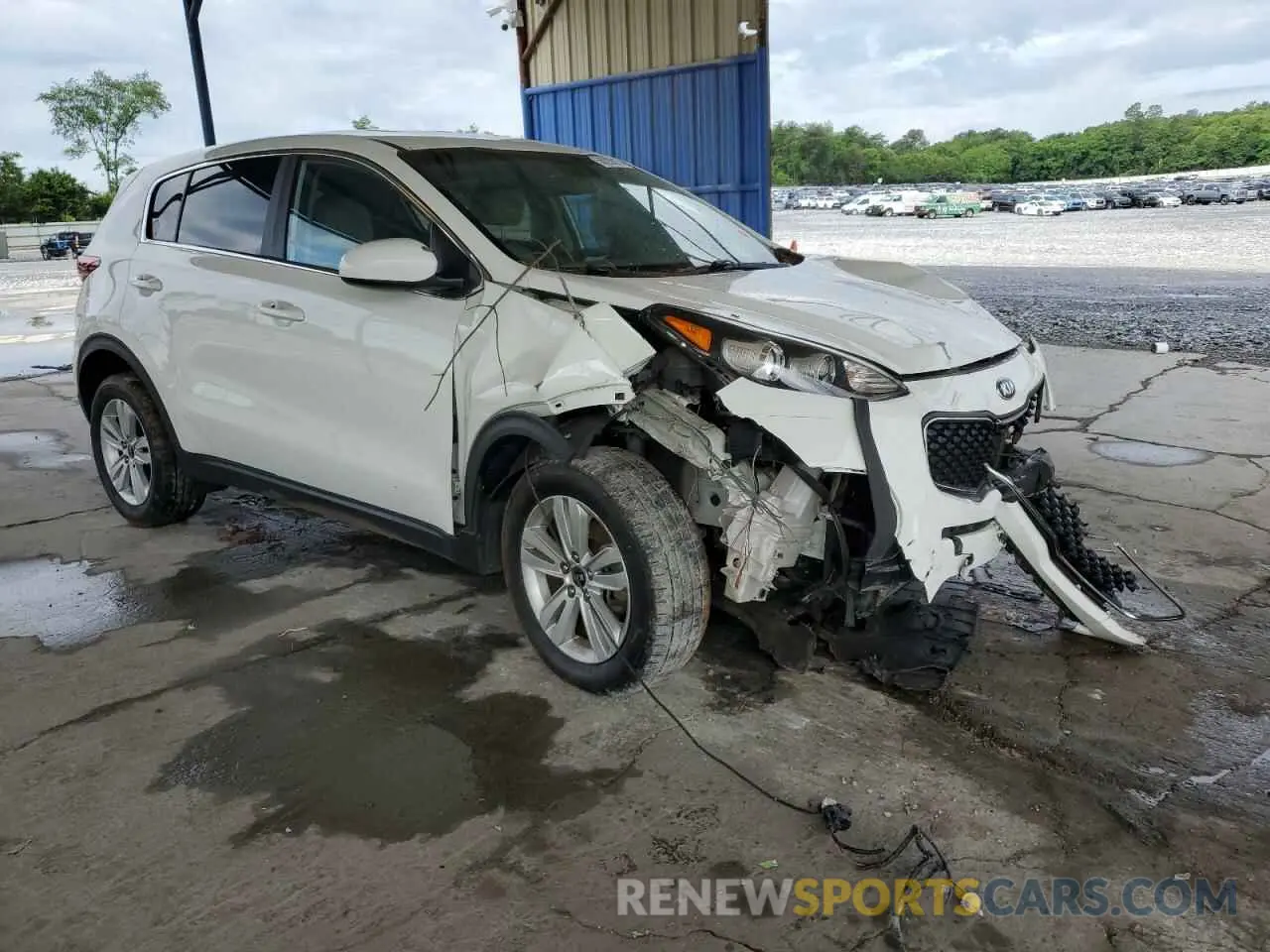 4 Photograph of a damaged car KNDPM3AC3K7540532 KIA SPORTAGE 2019