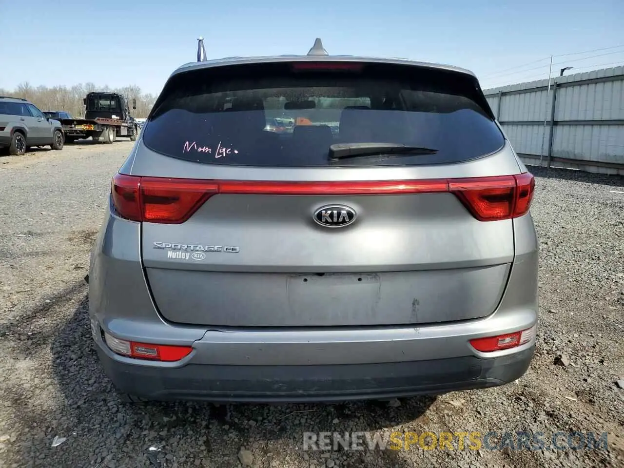 6 Photograph of a damaged car KNDPM3AC3K7623216 KIA SPORTAGE 2019