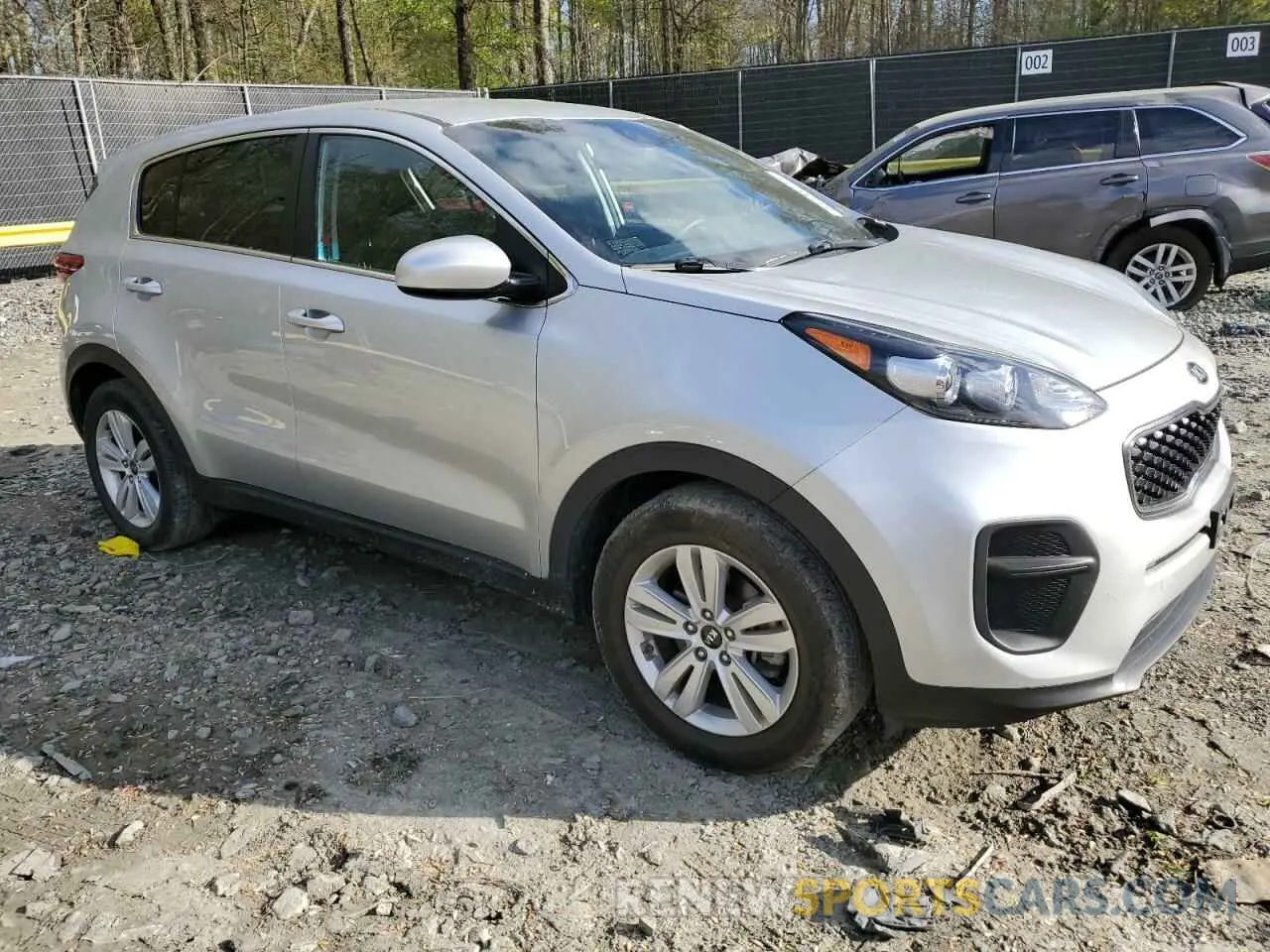 4 Photograph of a damaged car KNDPM3AC4K7513307 KIA SPORTAGE 2019