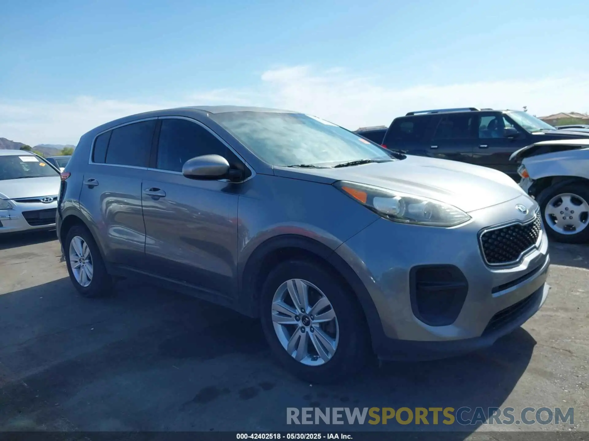 1 Photograph of a damaged car KNDPM3AC4K7539650 KIA SPORTAGE 2019
