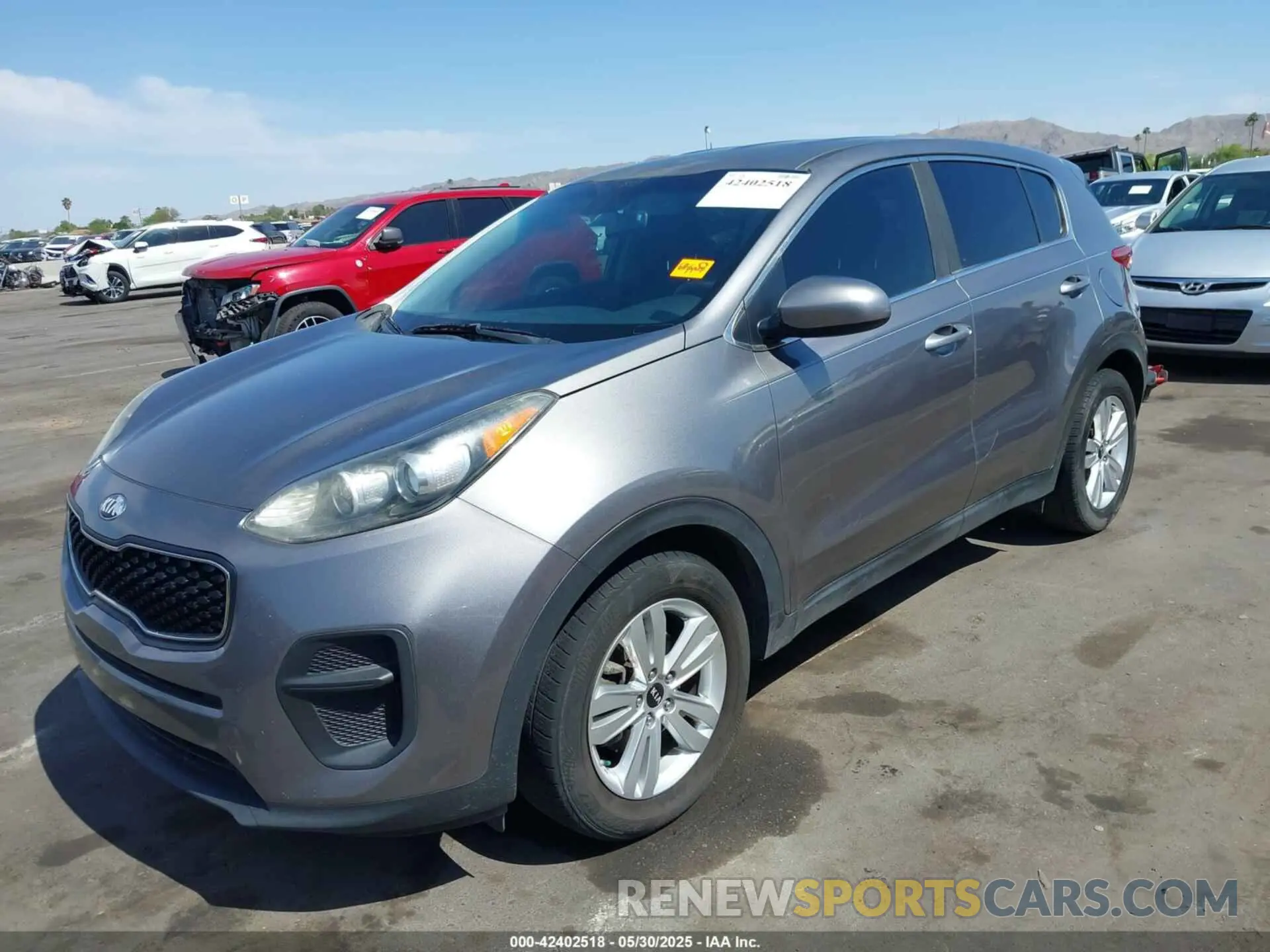 2 Photograph of a damaged car KNDPM3AC4K7539650 KIA SPORTAGE 2019