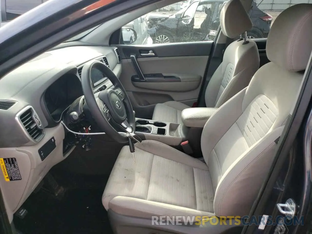 7 Photograph of a damaged car KNDPM3AC4K7576326 KIA SPORTAGE 2019