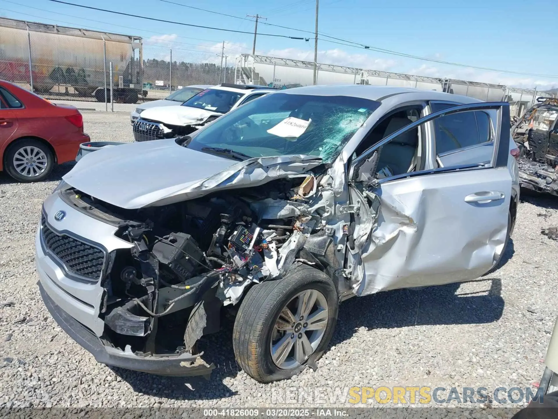 2 Photograph of a damaged car KNDPM3AC4K7591148 KIA SPORTAGE 2019