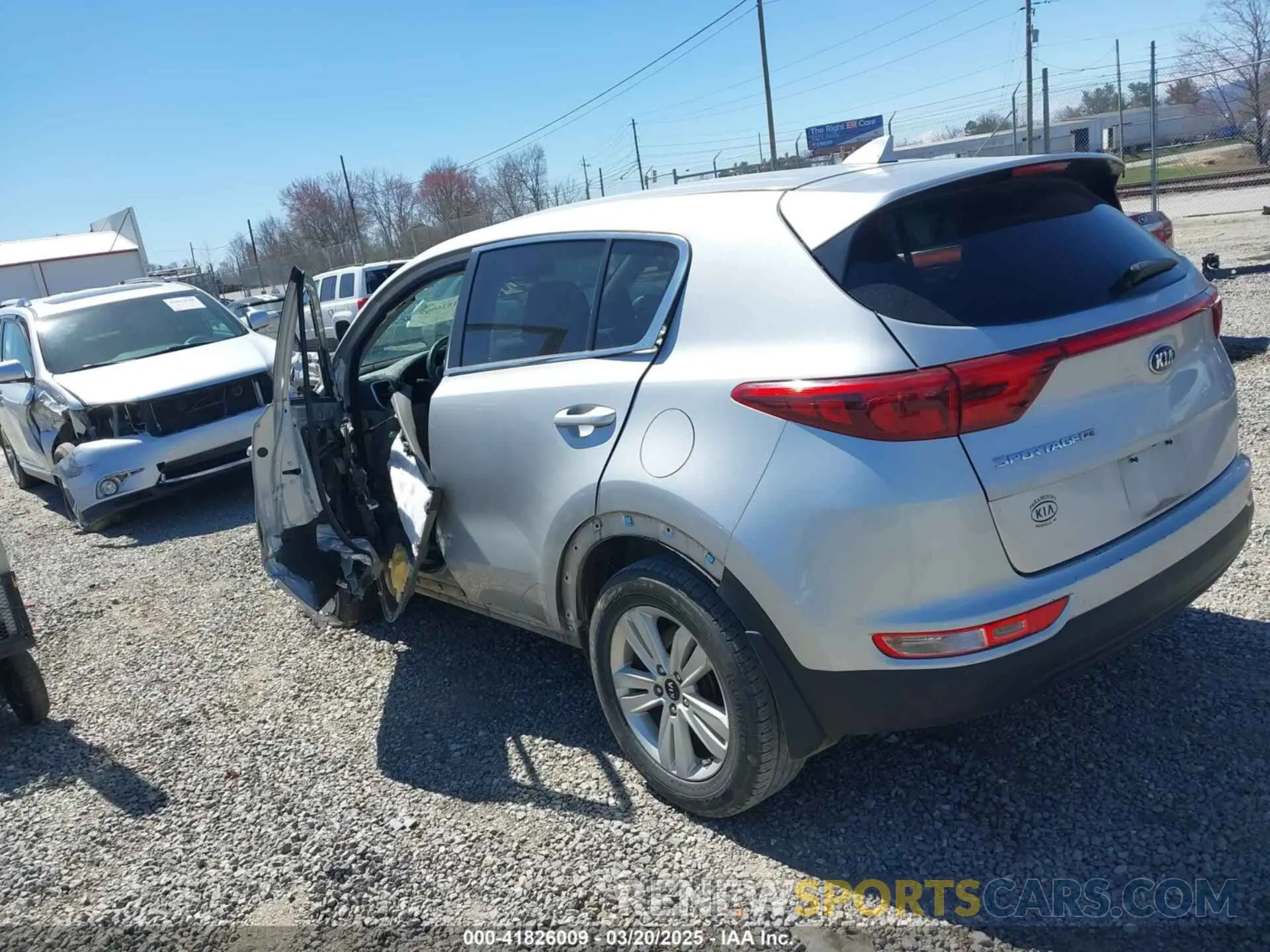 3 Photograph of a damaged car KNDPM3AC4K7591148 KIA SPORTAGE 2019