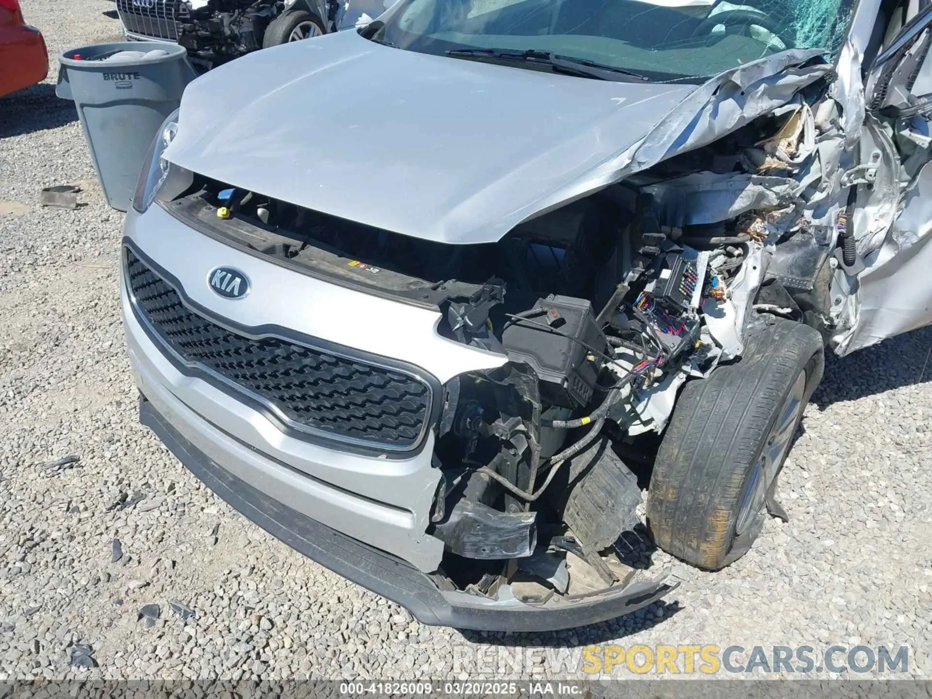 6 Photograph of a damaged car KNDPM3AC4K7591148 KIA SPORTAGE 2019