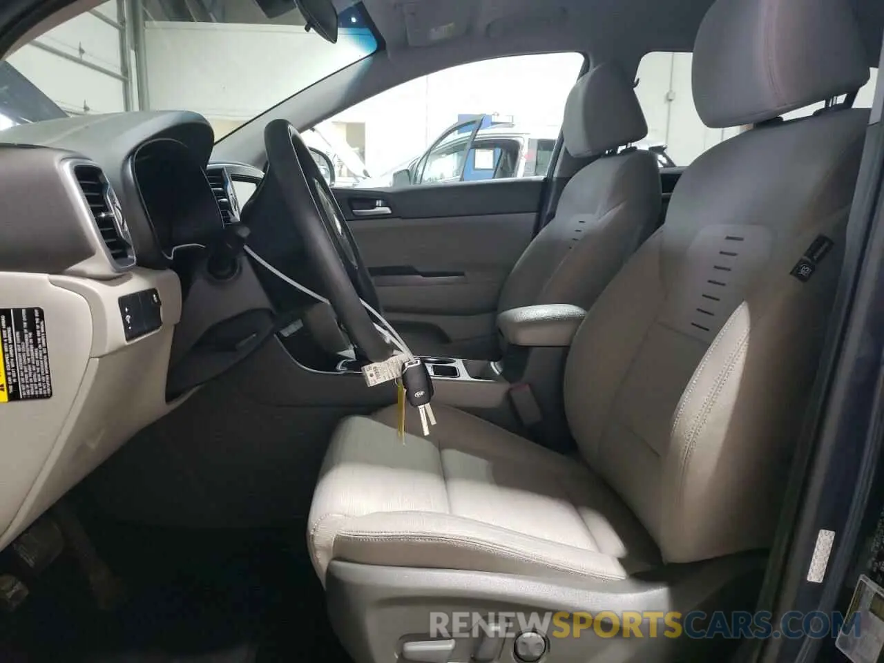 7 Photograph of a damaged car KNDPM3AC4K7592302 KIA SPORTAGE 2019