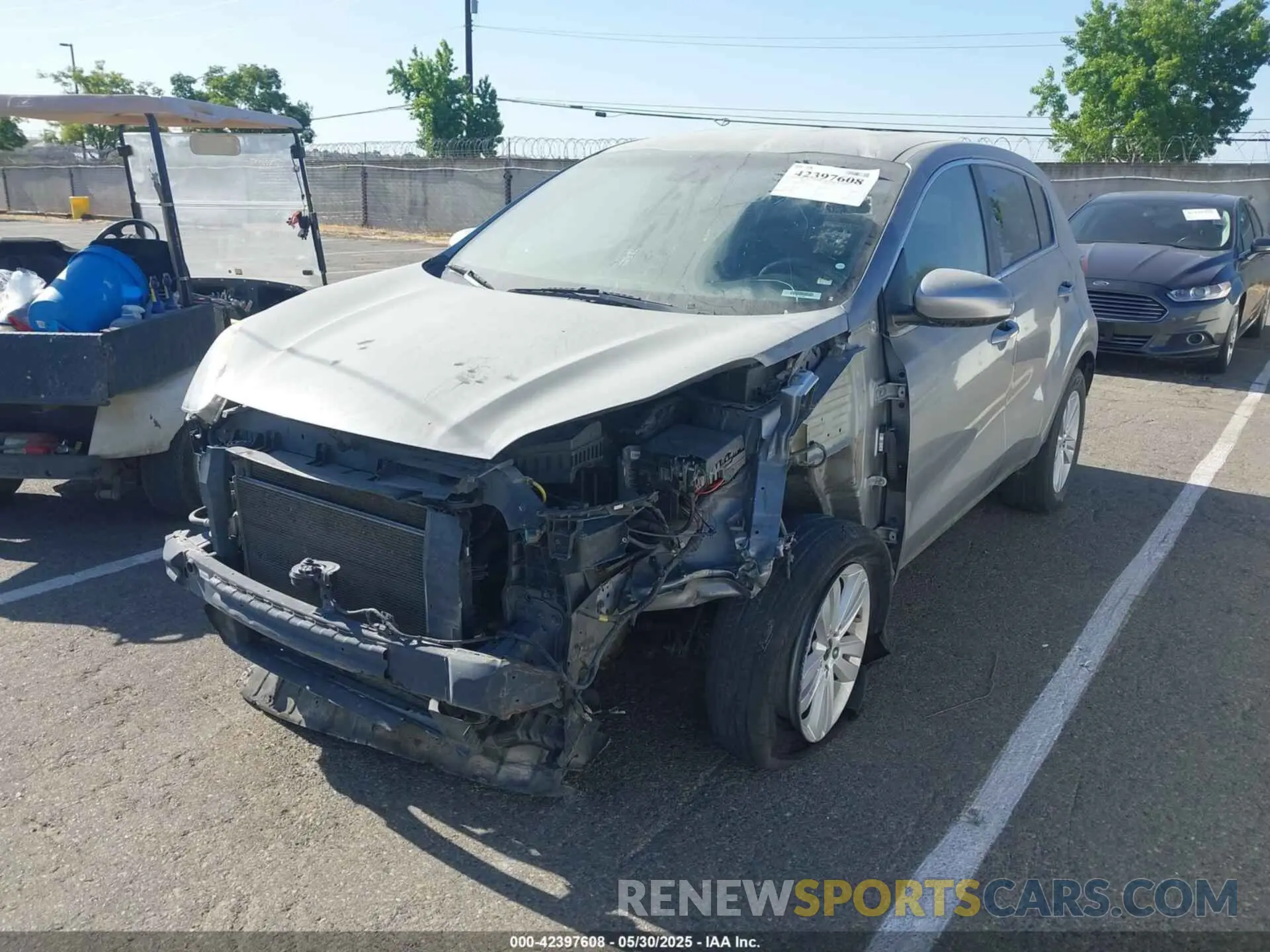 2 Photograph of a damaged car KNDPM3AC4K7593224 KIA SPORTAGE 2019