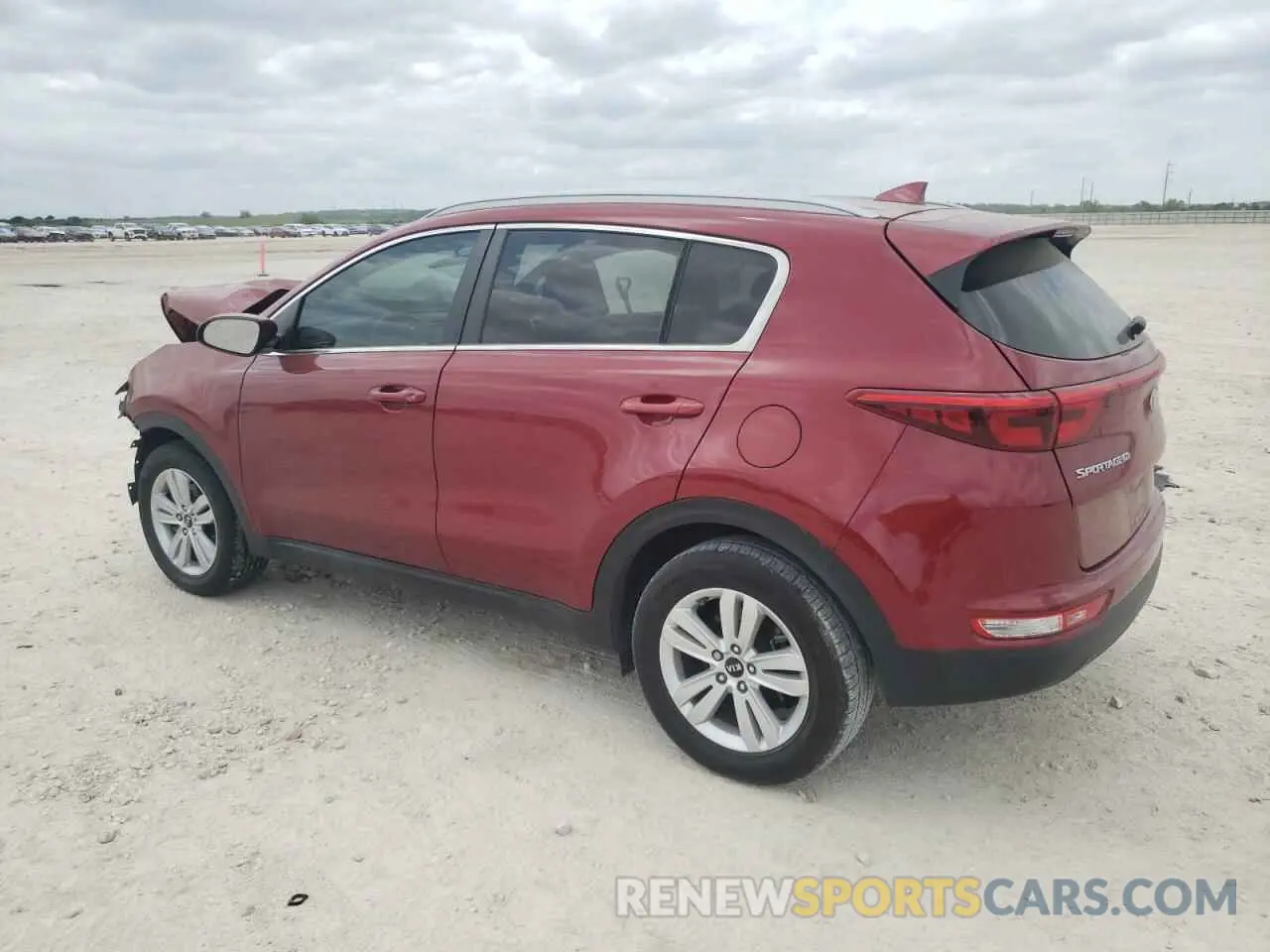 2 Photograph of a damaged car KNDPM3AC4K7612094 KIA SPORTAGE 2019