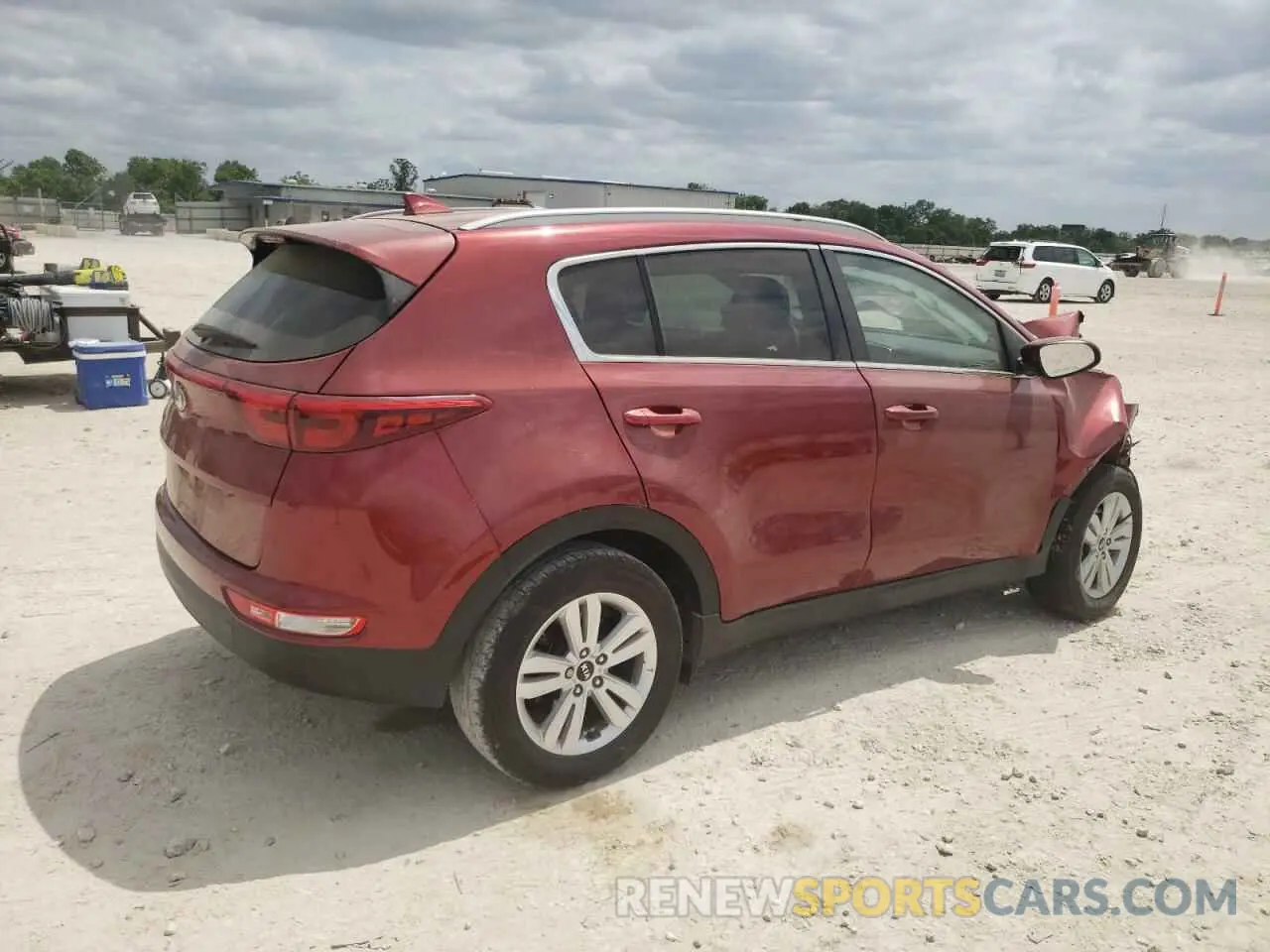 3 Photograph of a damaged car KNDPM3AC4K7612094 KIA SPORTAGE 2019
