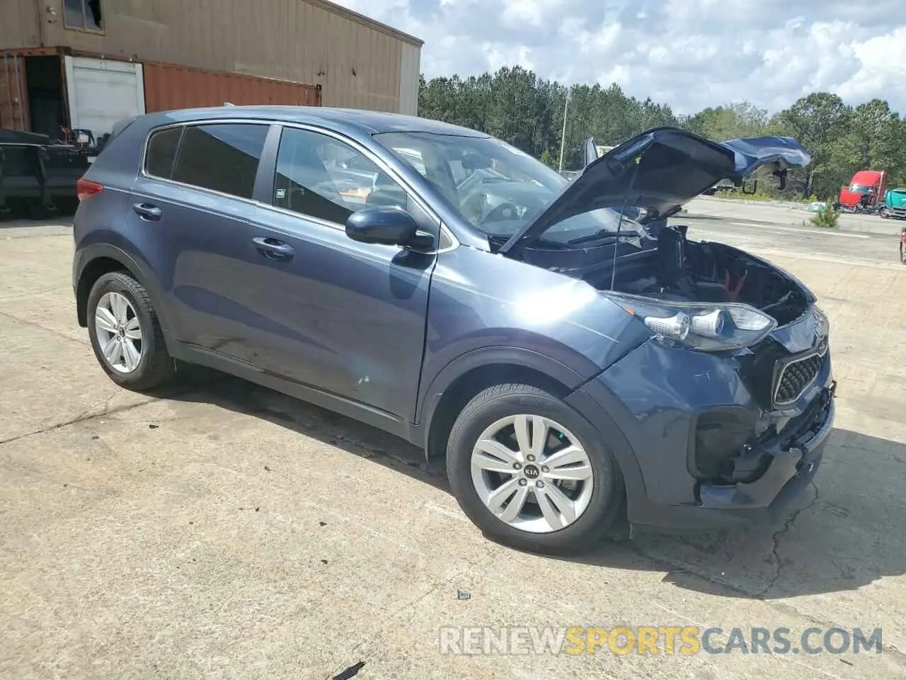 4 Photograph of a damaged car KNDPM3AC4K7628764 KIA SPORTAGE 2019