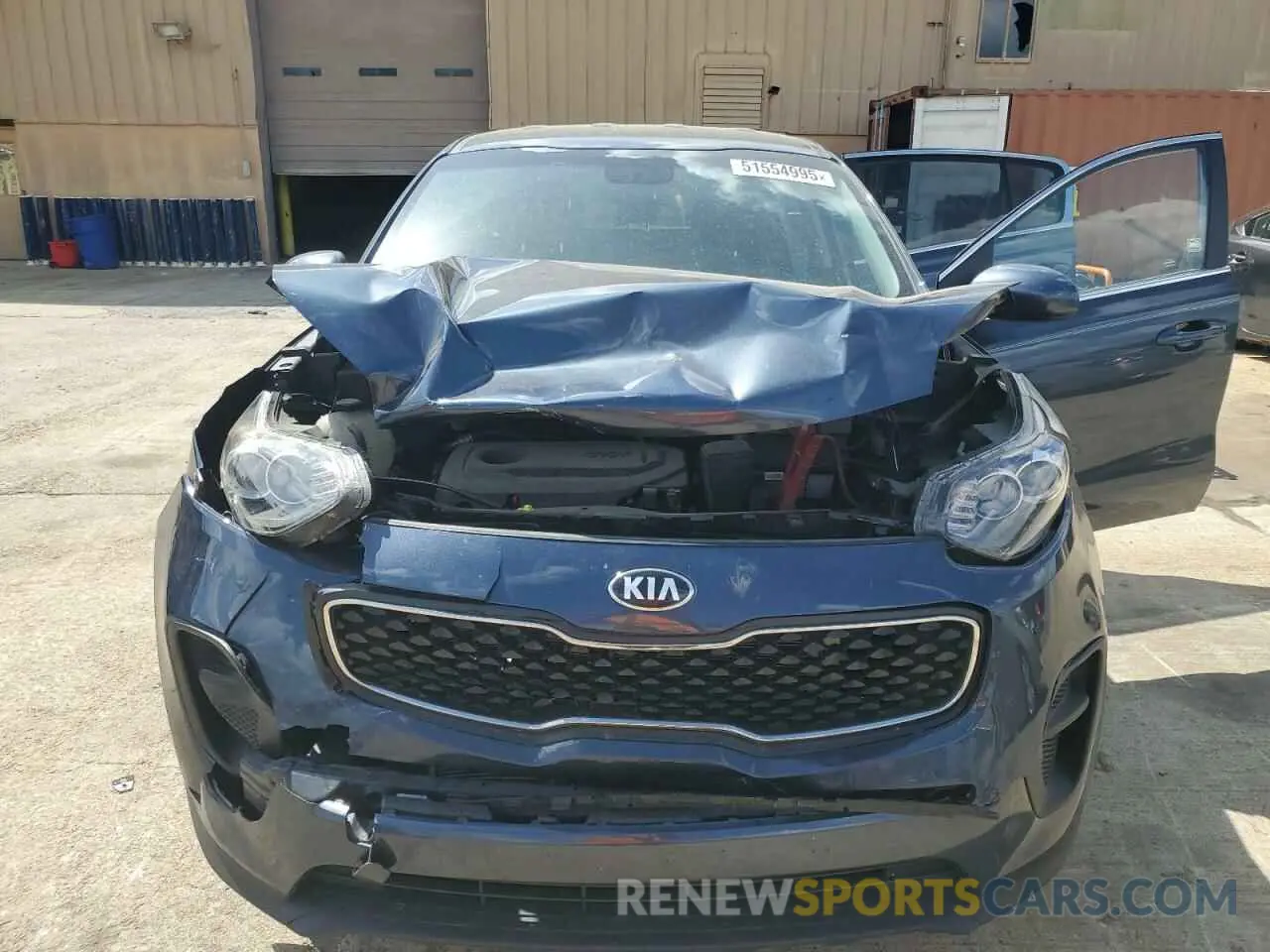 5 Photograph of a damaged car KNDPM3AC4K7628764 KIA SPORTAGE 2019