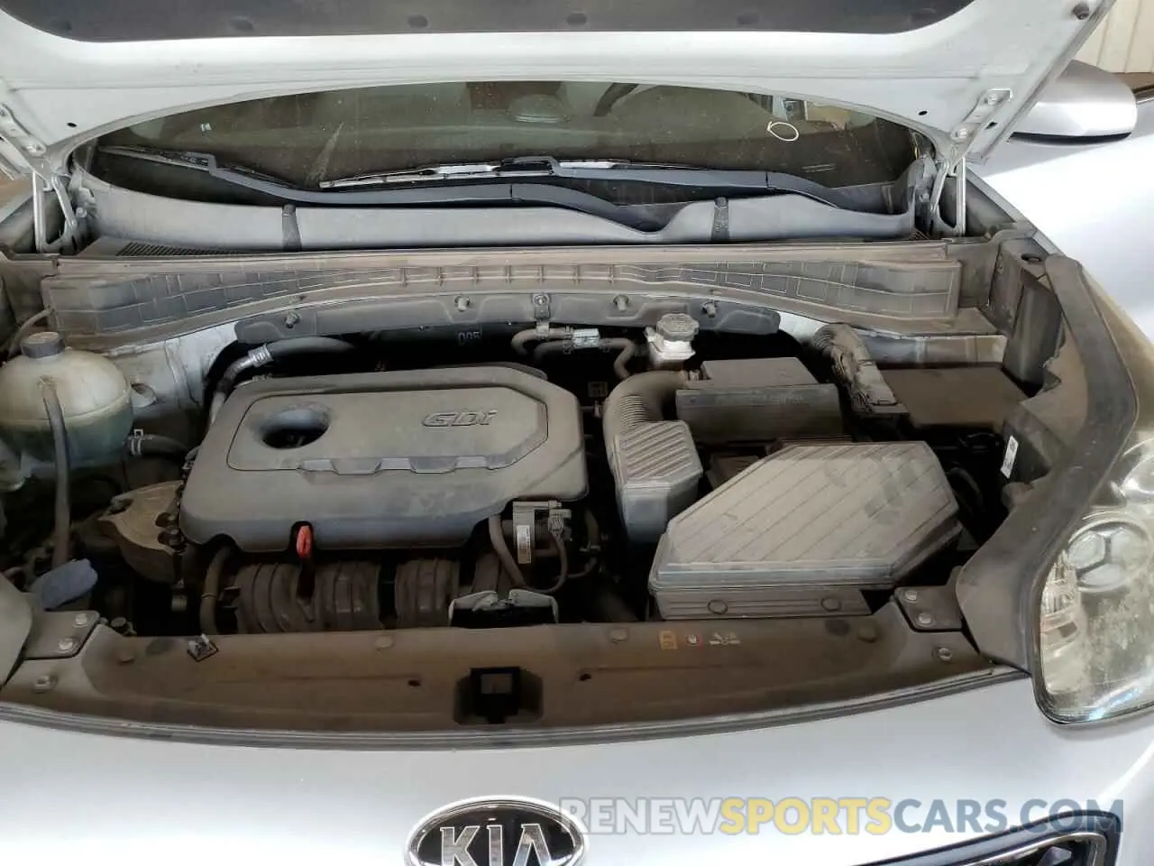 11 Photograph of a damaged car KNDPM3AC5K7527748 KIA SPORTAGE 2019