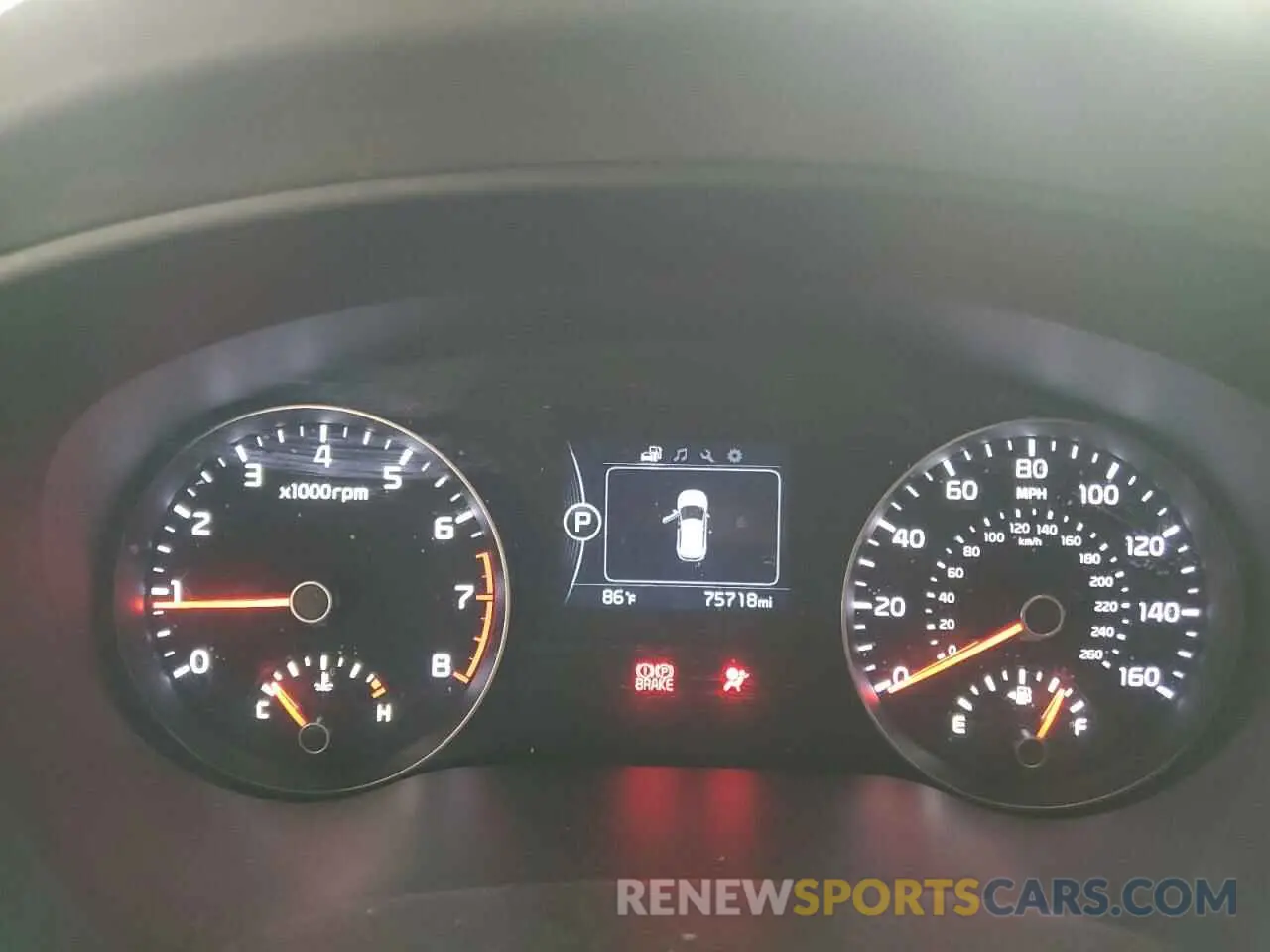 9 Photograph of a damaged car KNDPM3AC5K7527748 KIA SPORTAGE 2019
