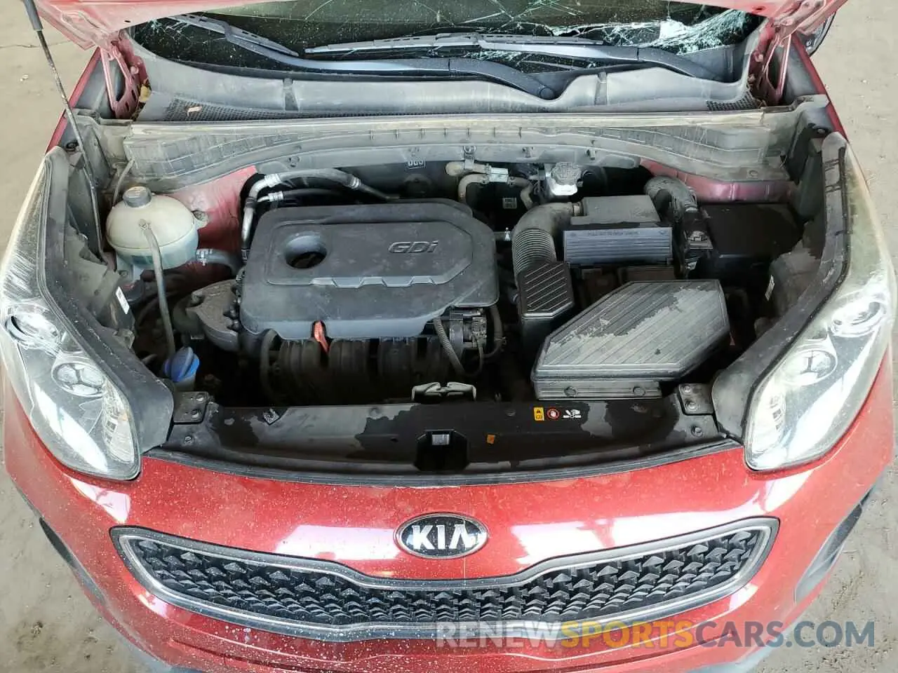 11 Photograph of a damaged car KNDPM3AC5K7555954 KIA SPORTAGE 2019