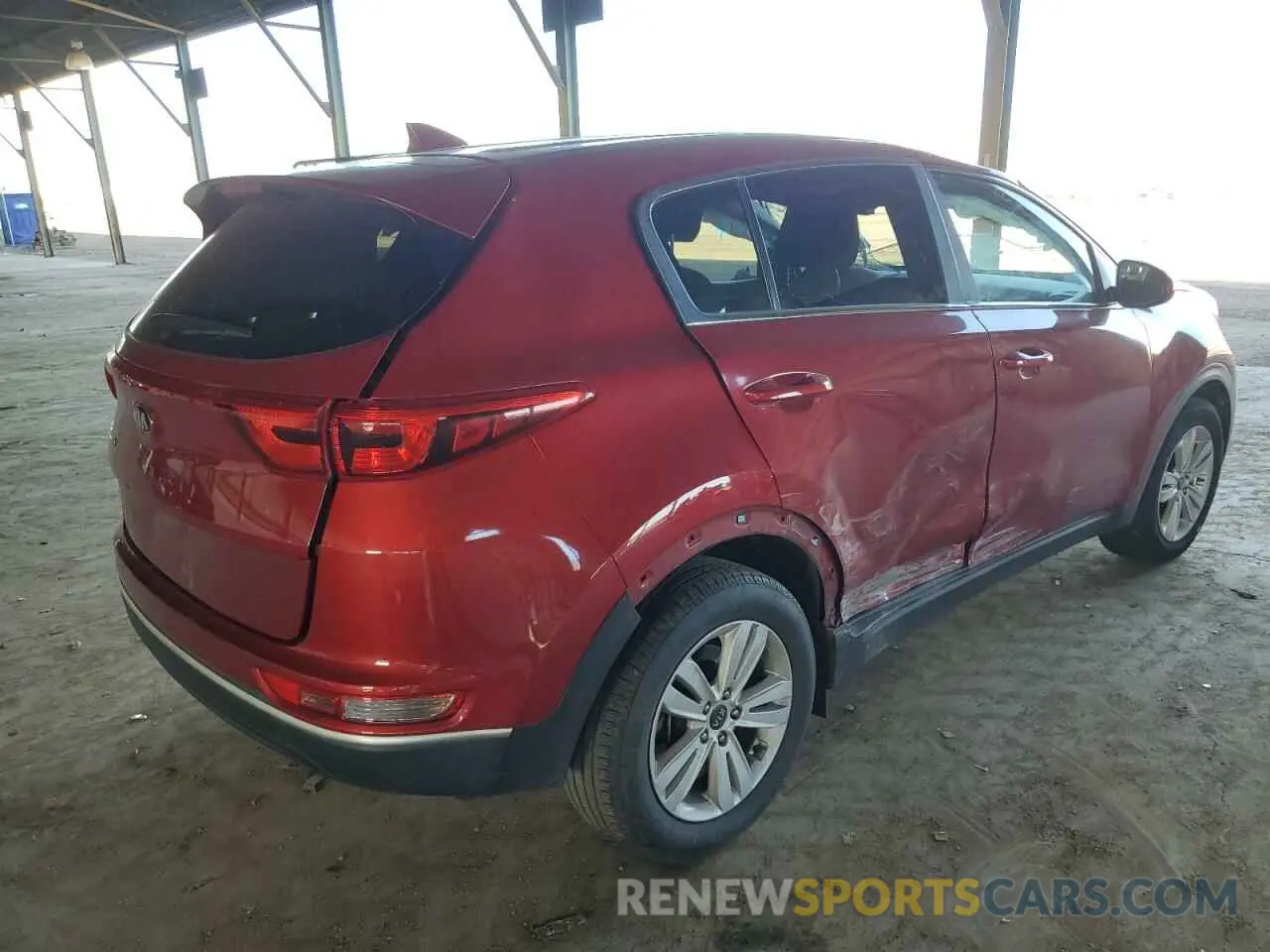 3 Photograph of a damaged car KNDPM3AC5K7555954 KIA SPORTAGE 2019
