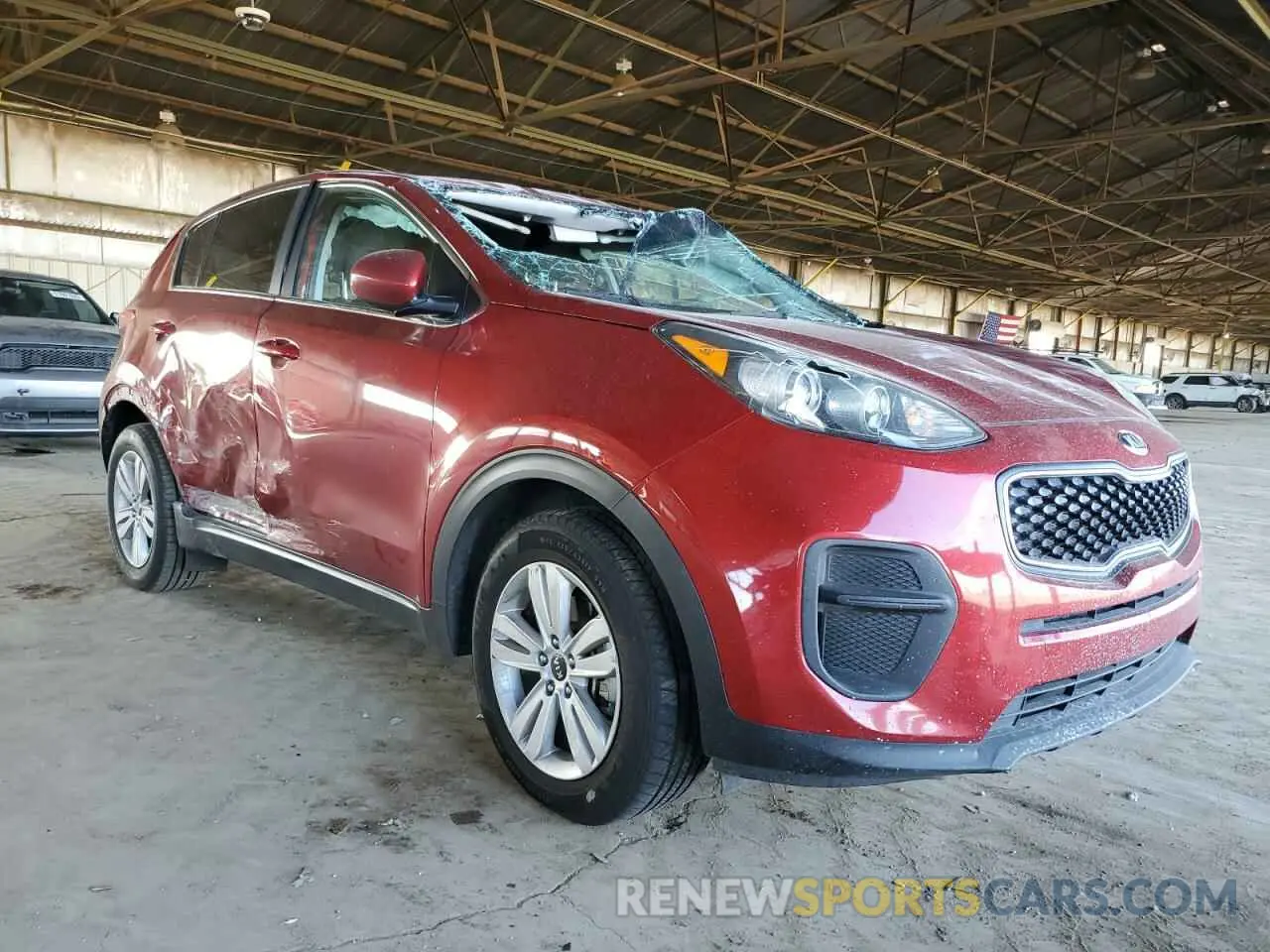 4 Photograph of a damaged car KNDPM3AC5K7555954 KIA SPORTAGE 2019