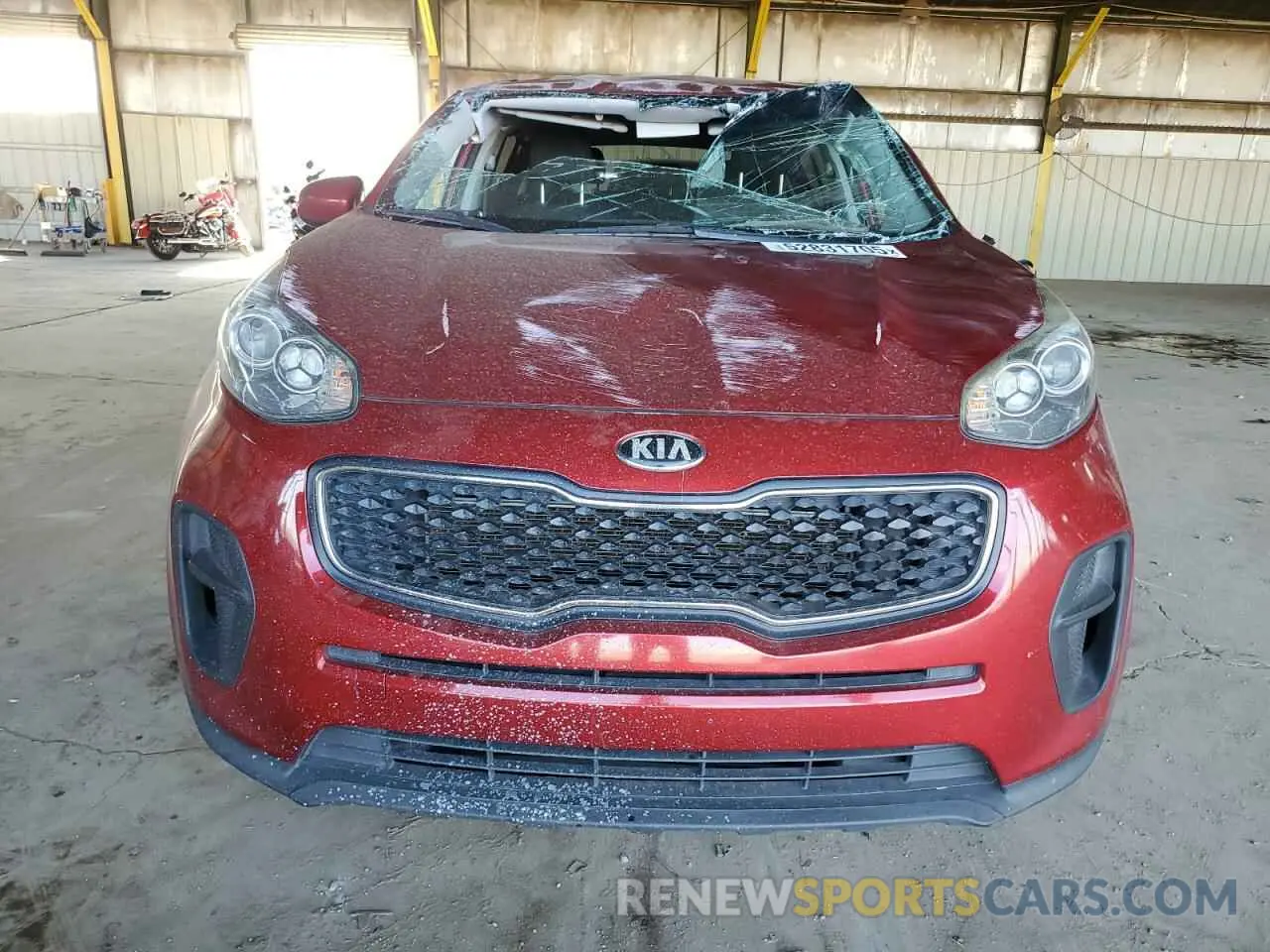 5 Photograph of a damaged car KNDPM3AC5K7555954 KIA SPORTAGE 2019