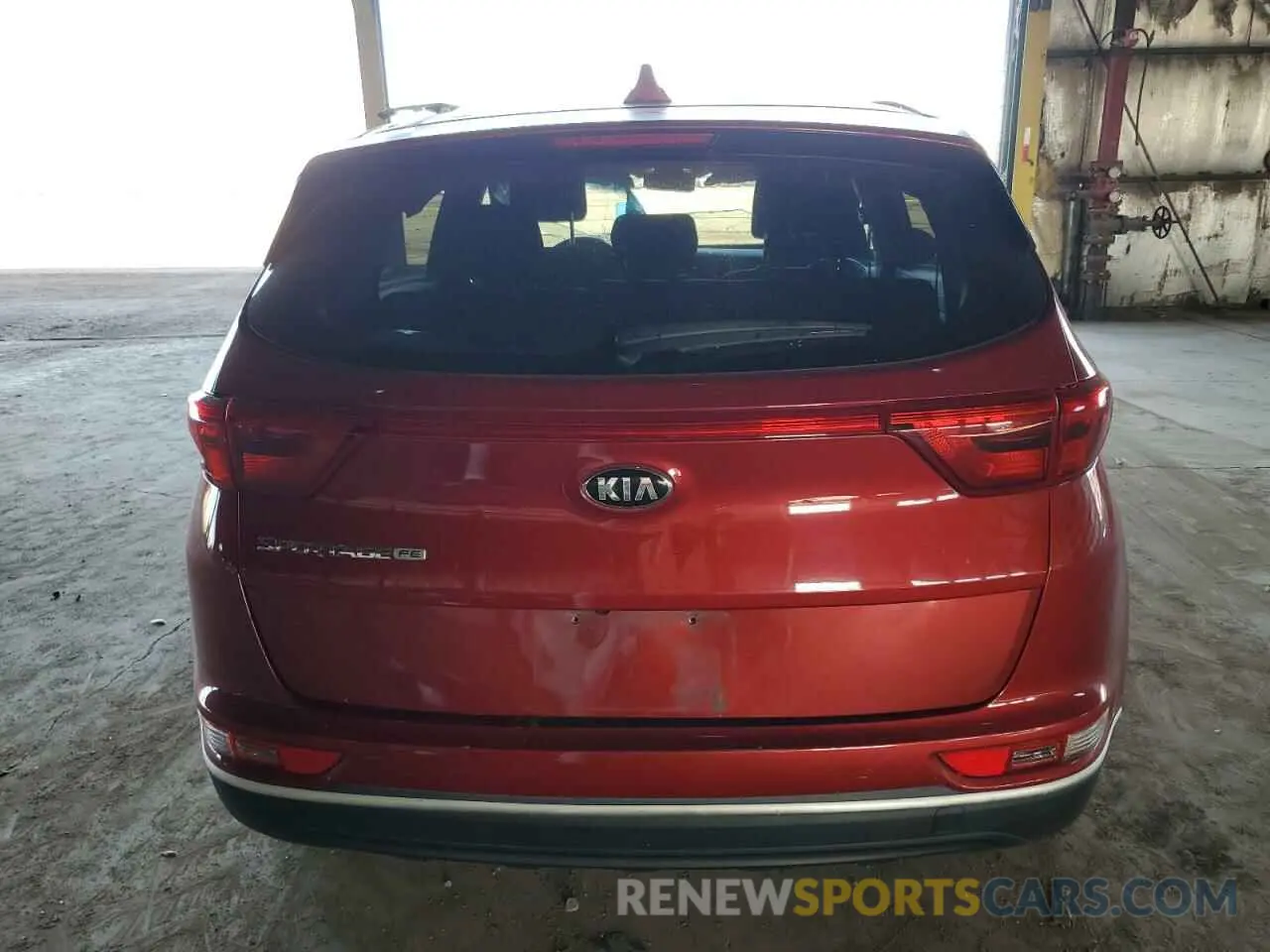 6 Photograph of a damaged car KNDPM3AC5K7555954 KIA SPORTAGE 2019