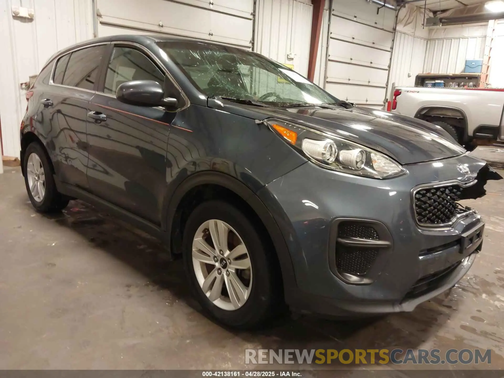 1 Photograph of a damaged car KNDPM3AC5K7597072 KIA SPORTAGE 2019