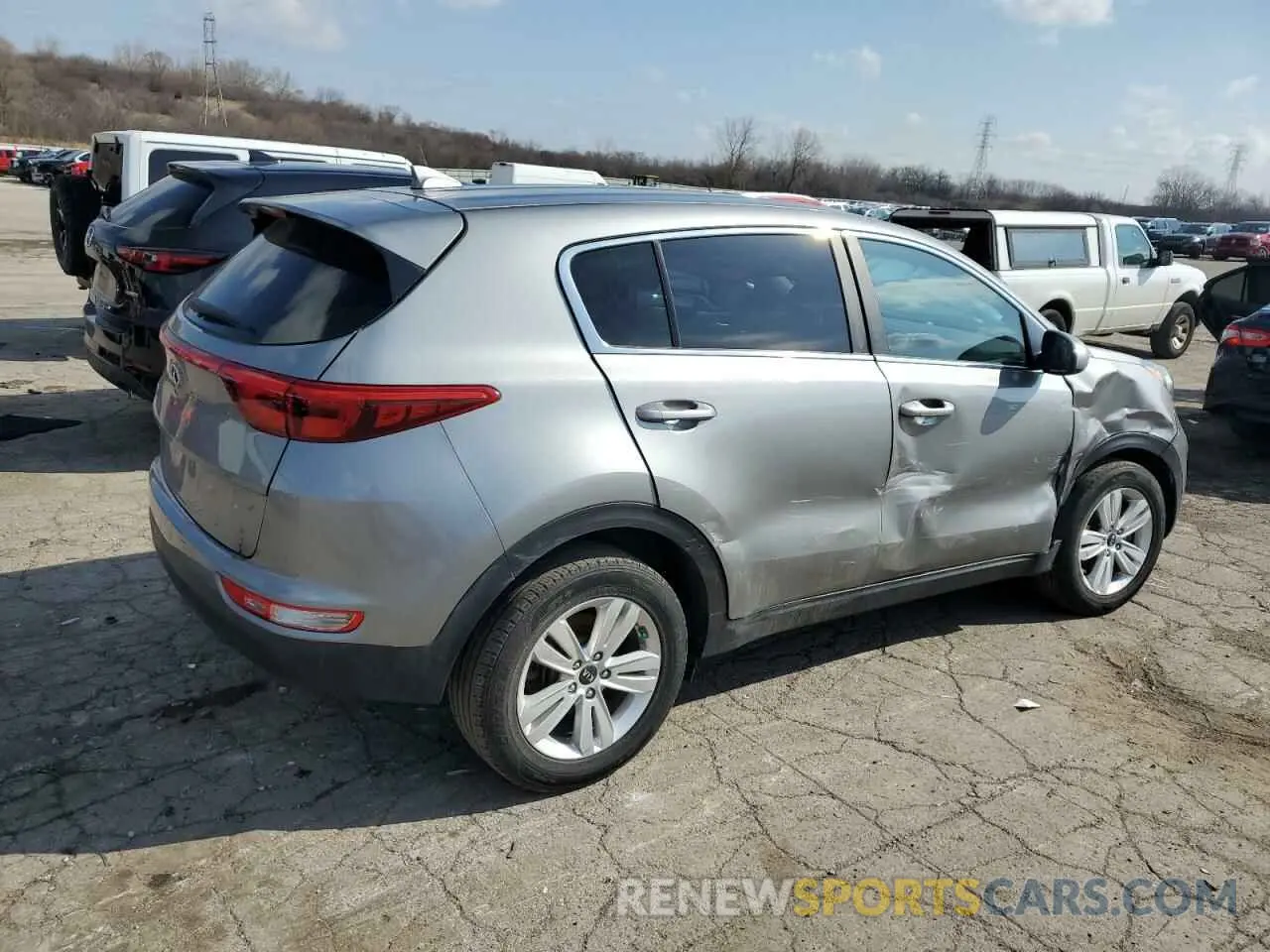 3 Photograph of a damaged car KNDPM3AC5K7623850 KIA SPORTAGE 2019