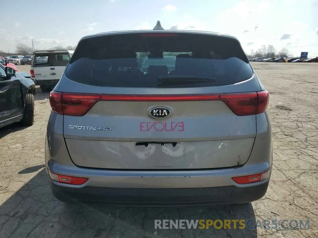 6 Photograph of a damaged car KNDPM3AC5K7623850 KIA SPORTAGE 2019
