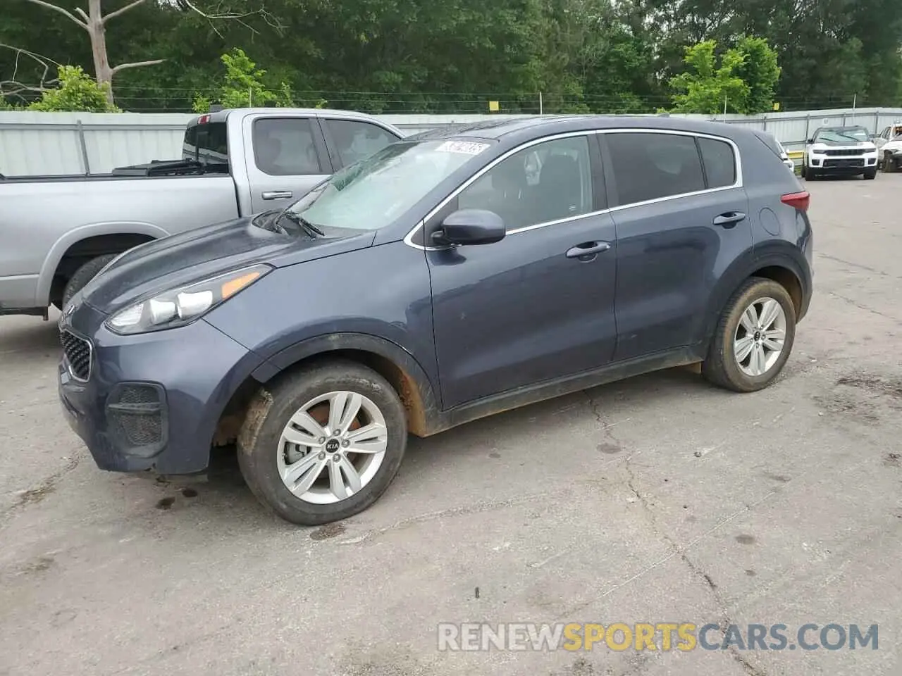 1 Photograph of a damaged car KNDPM3AC5K7626408 KIA SPORTAGE 2019