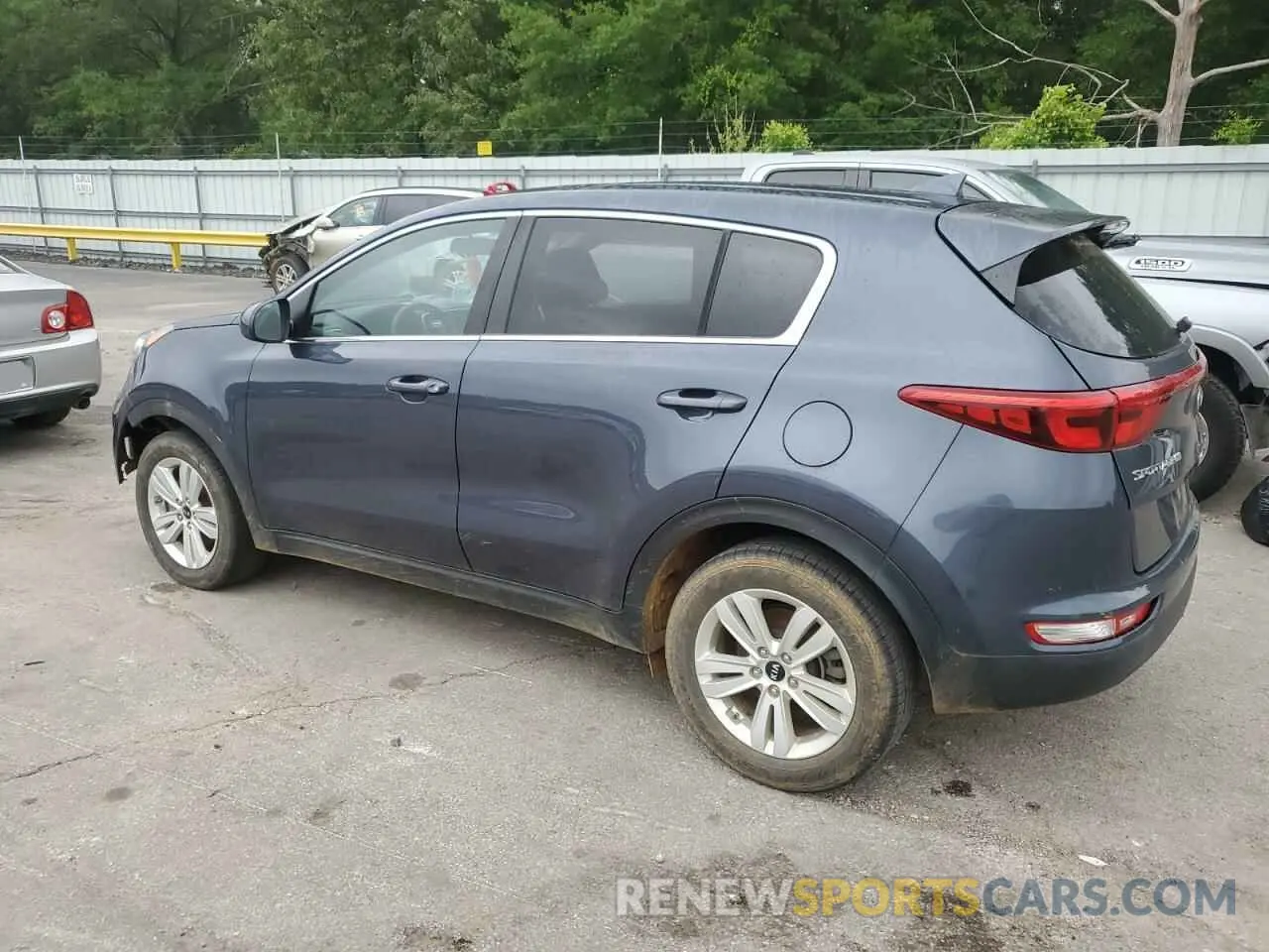 2 Photograph of a damaged car KNDPM3AC5K7626408 KIA SPORTAGE 2019