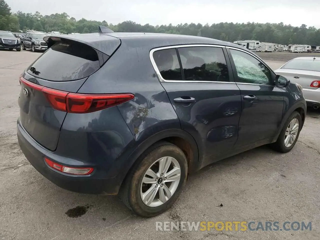 3 Photograph of a damaged car KNDPM3AC5K7626408 KIA SPORTAGE 2019