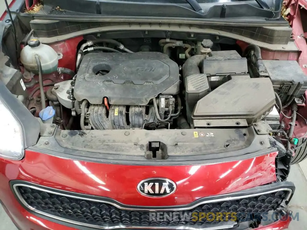 12 Photograph of a damaged car KNDPM3AC6K7494338 KIA SPORTAGE 2019