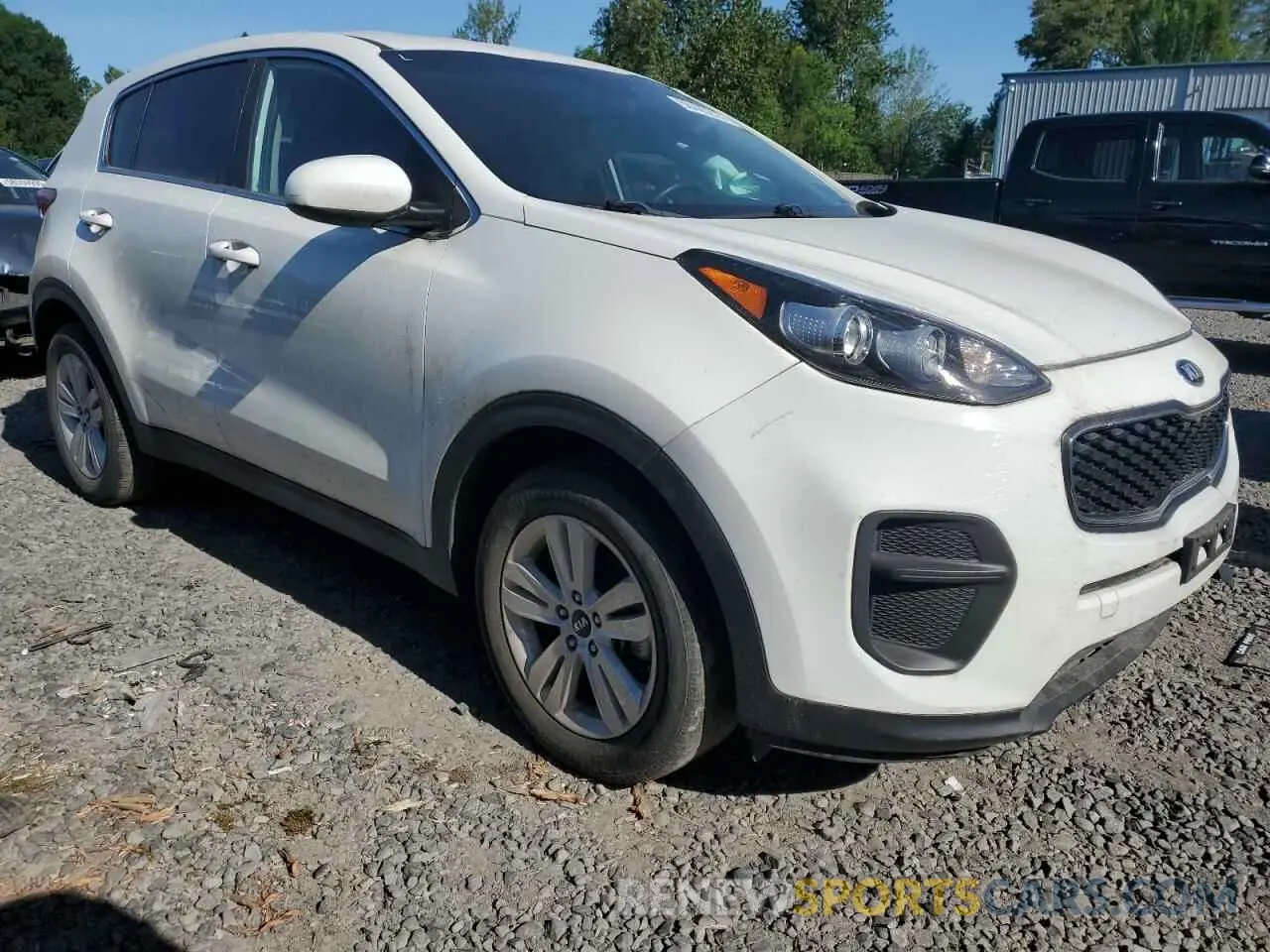 4 Photograph of a damaged car KNDPM3AC6K7504169 KIA SPORTAGE 2019