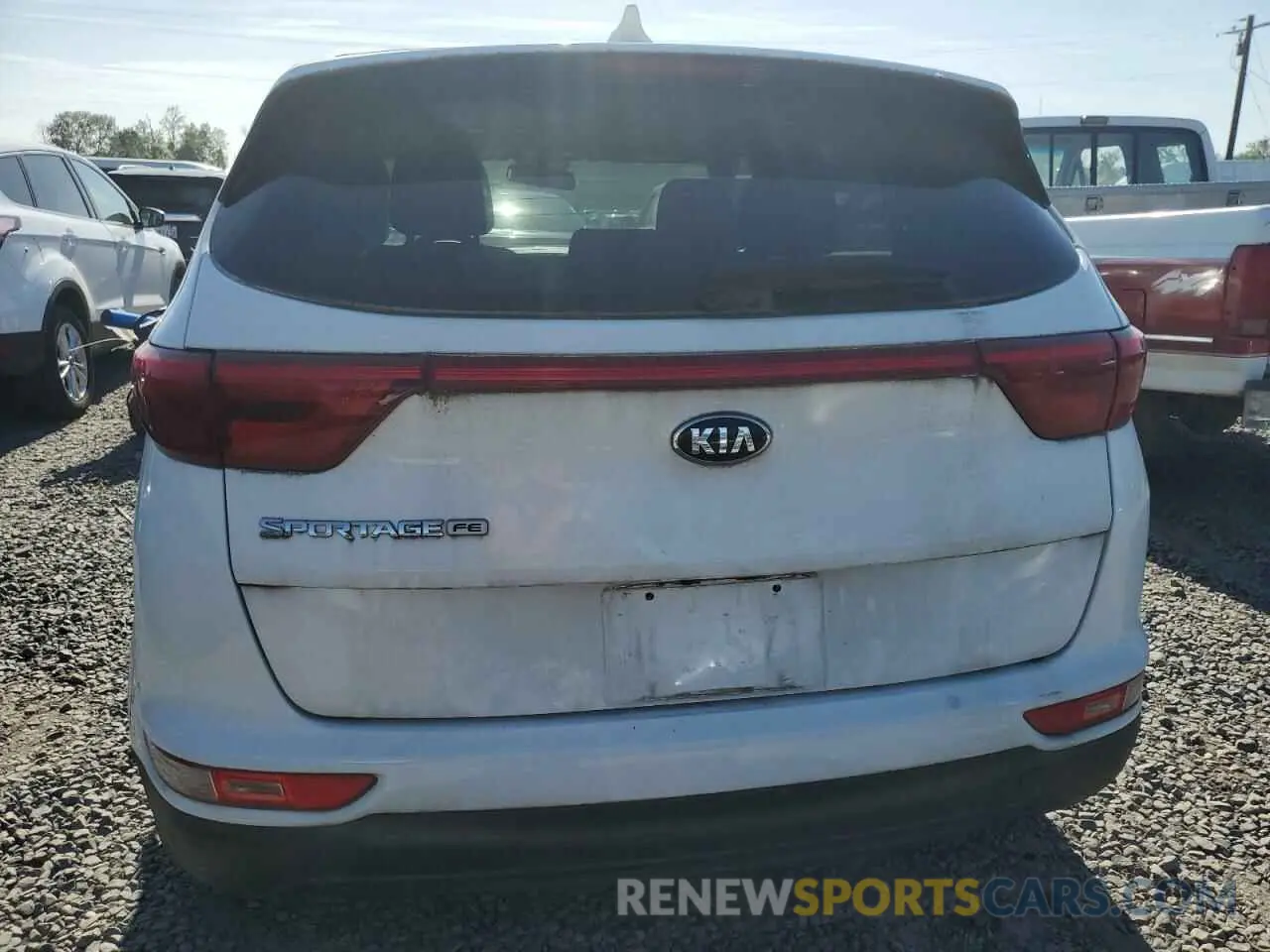 6 Photograph of a damaged car KNDPM3AC6K7504169 KIA SPORTAGE 2019