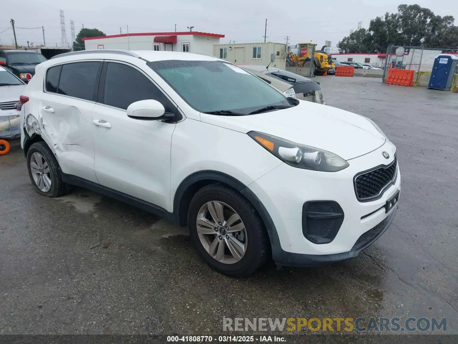 1 Photograph of a damaged car KNDPM3AC6K7508870 KIA SPORTAGE 2019