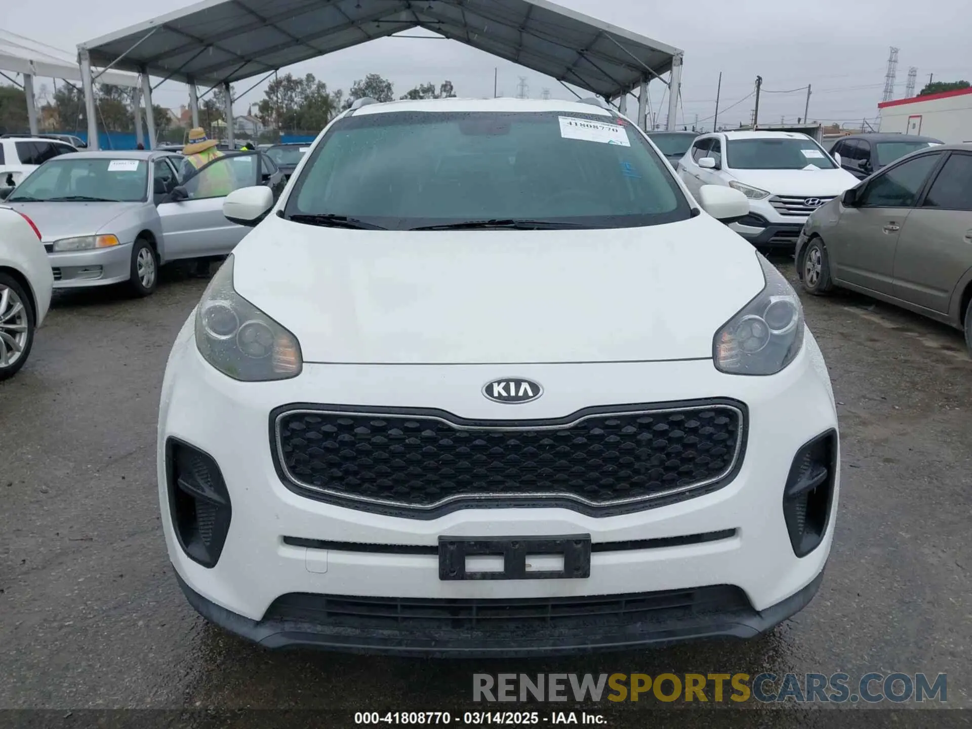 12 Photograph of a damaged car KNDPM3AC6K7508870 KIA SPORTAGE 2019