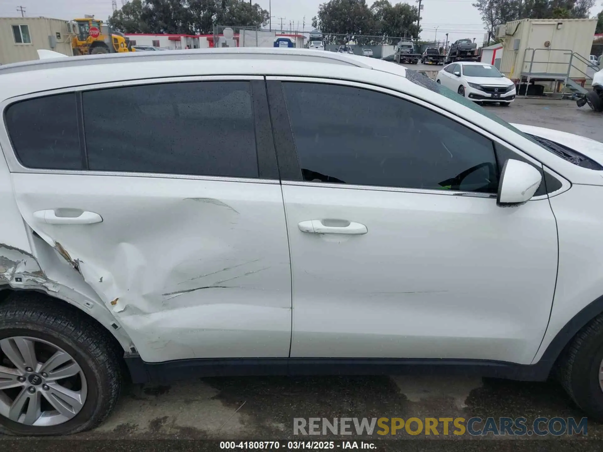 13 Photograph of a damaged car KNDPM3AC6K7508870 KIA SPORTAGE 2019