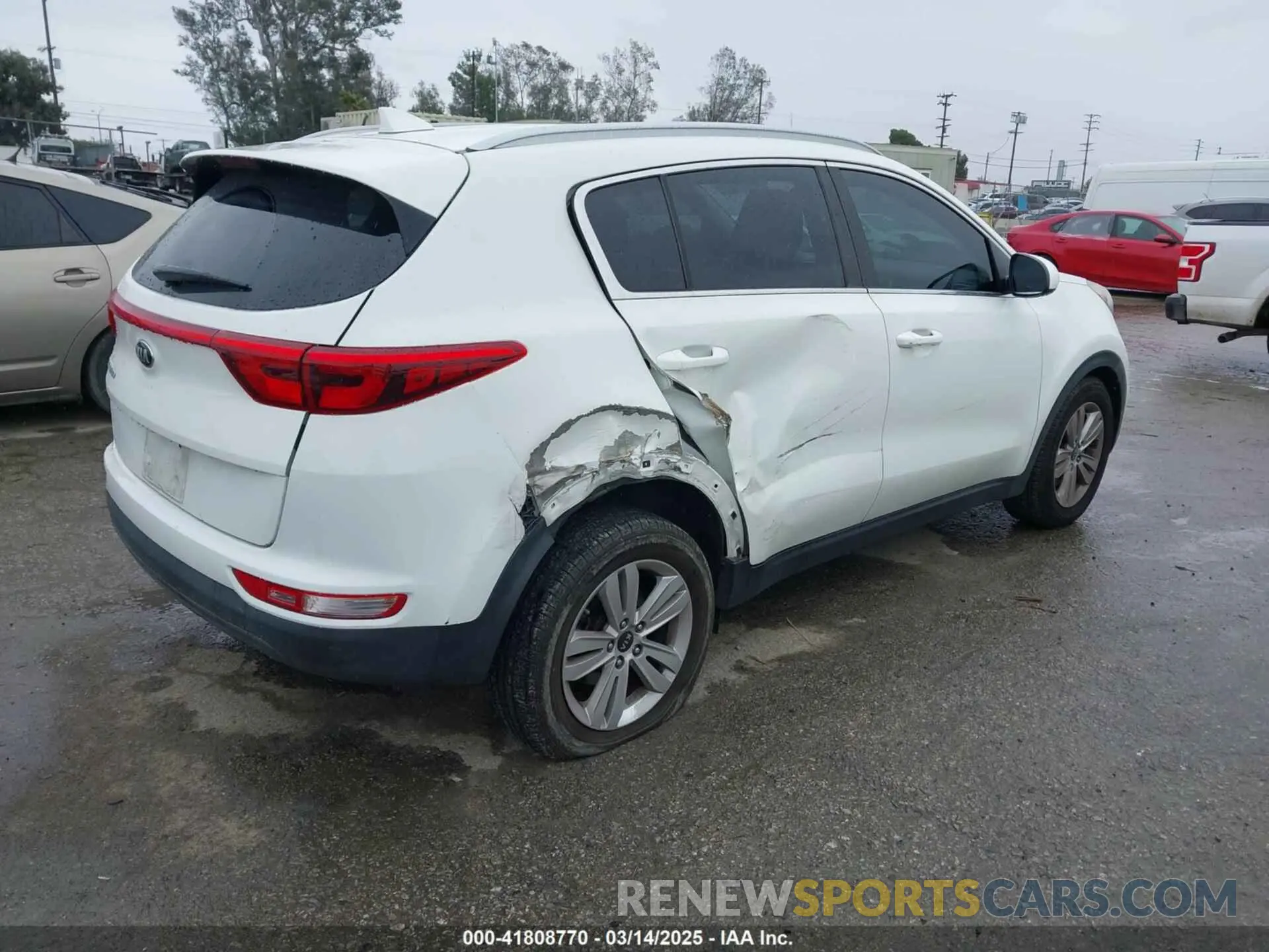 4 Photograph of a damaged car KNDPM3AC6K7508870 KIA SPORTAGE 2019