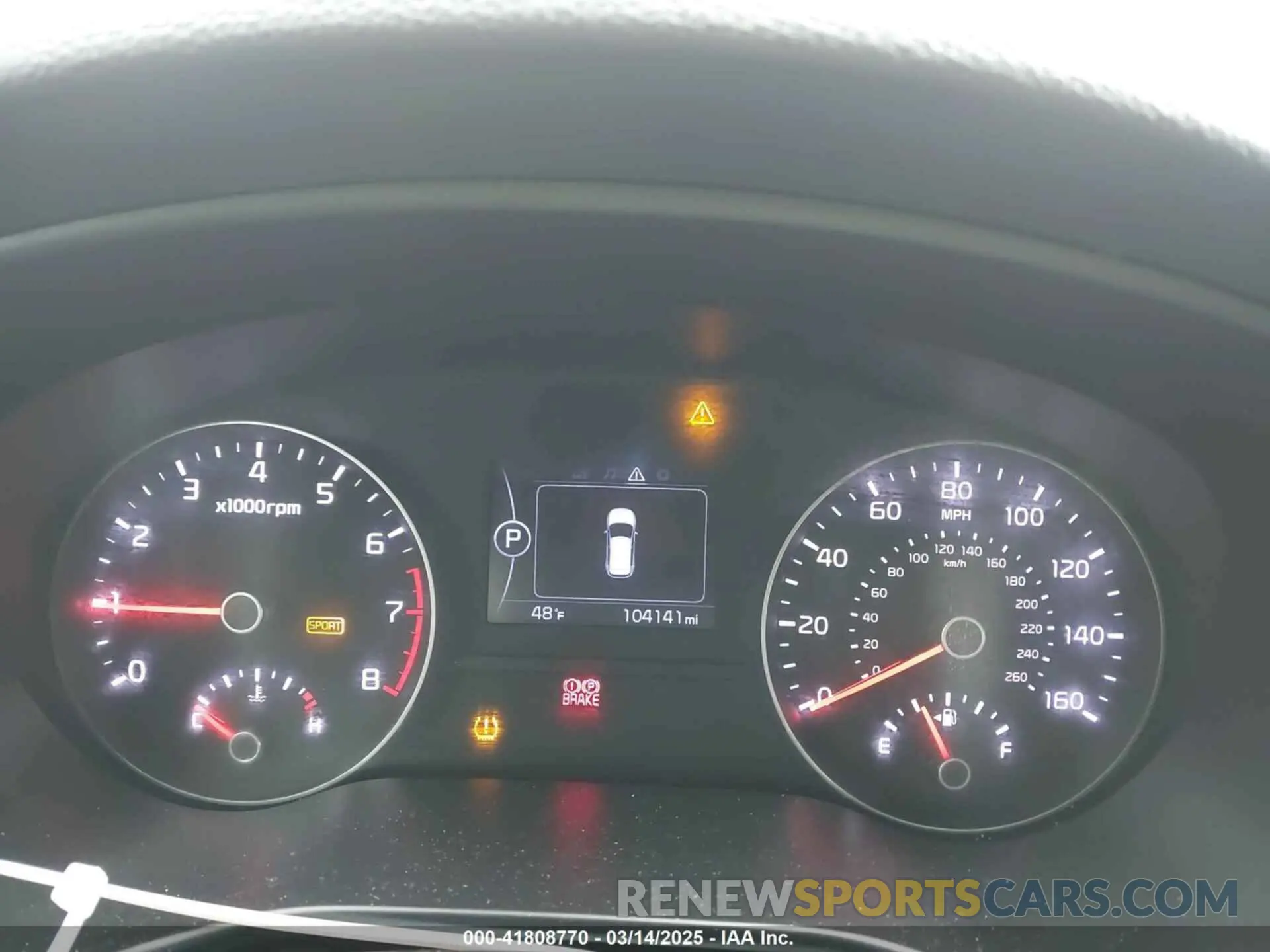 7 Photograph of a damaged car KNDPM3AC6K7508870 KIA SPORTAGE 2019