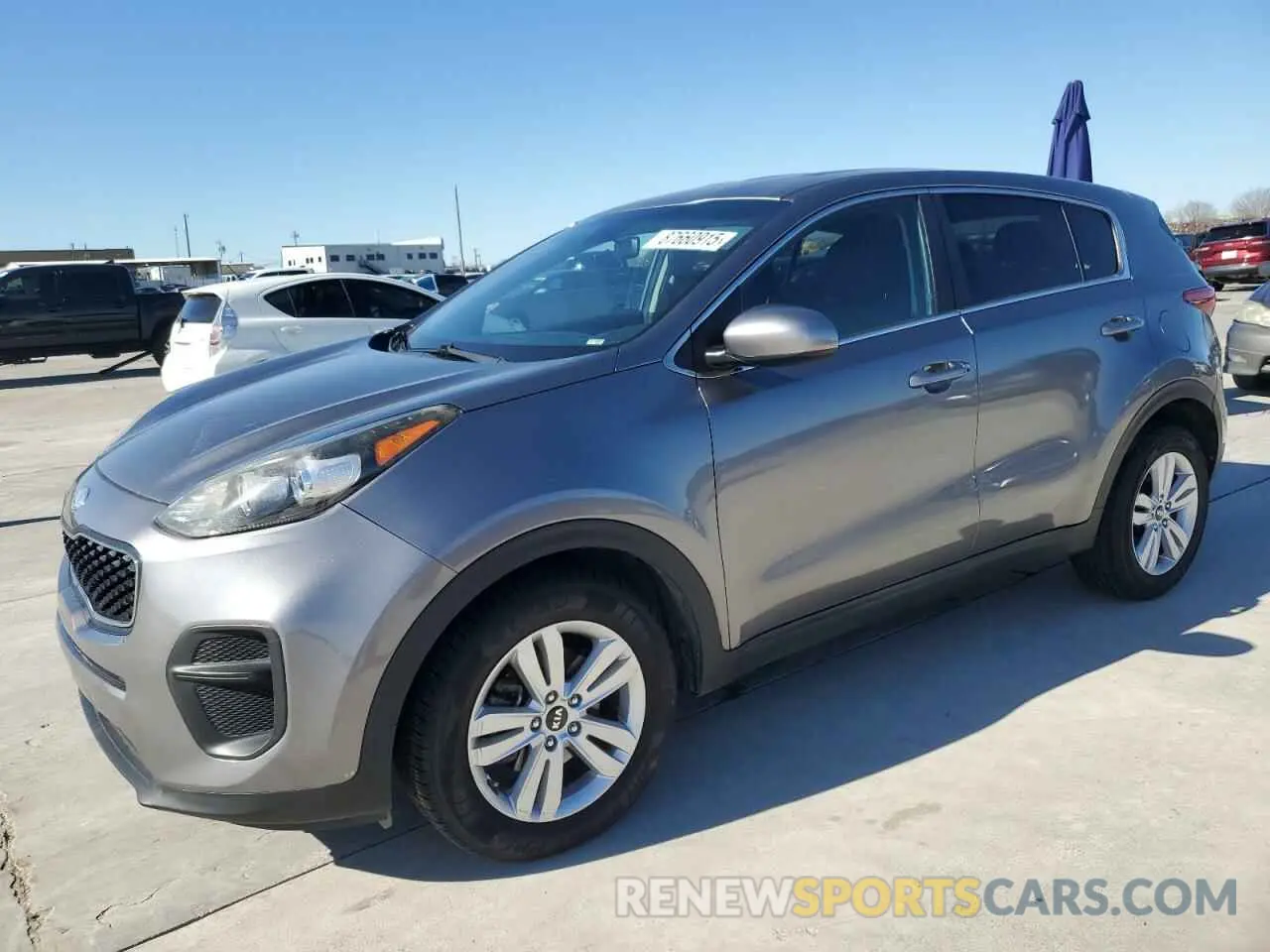 1 Photograph of a damaged car KNDPM3AC6K7540055 KIA SPORTAGE 2019