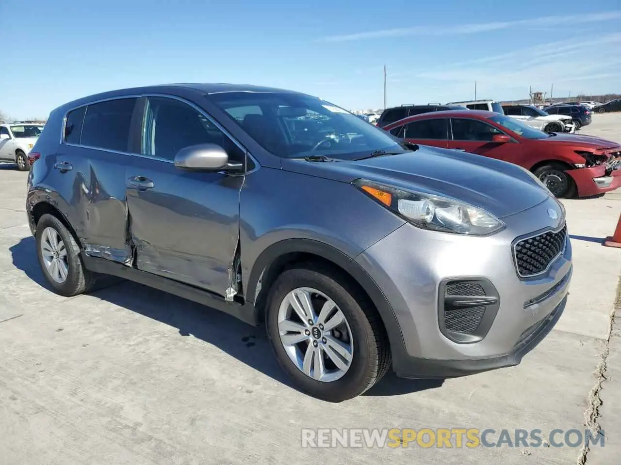 4 Photograph of a damaged car KNDPM3AC6K7540055 KIA SPORTAGE 2019