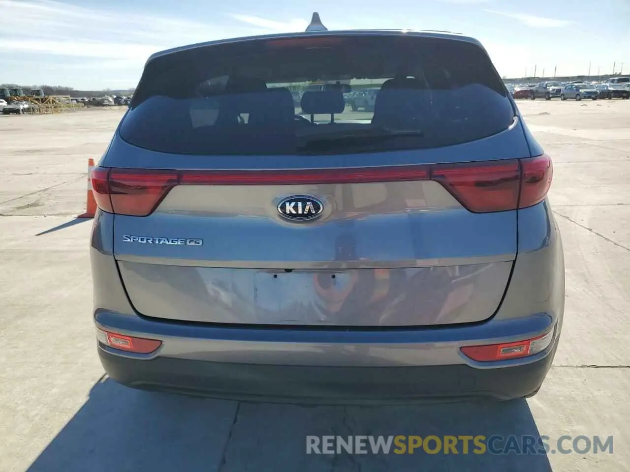 6 Photograph of a damaged car KNDPM3AC6K7540055 KIA SPORTAGE 2019