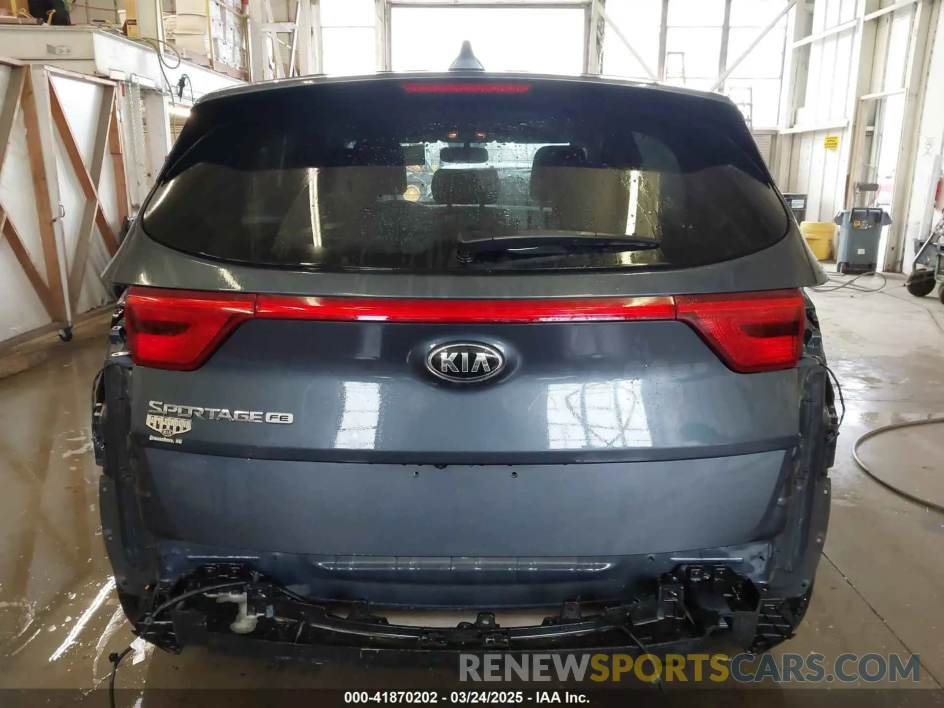 16 Photograph of a damaged car KNDPM3AC6K7591295 KIA SPORTAGE 2019
