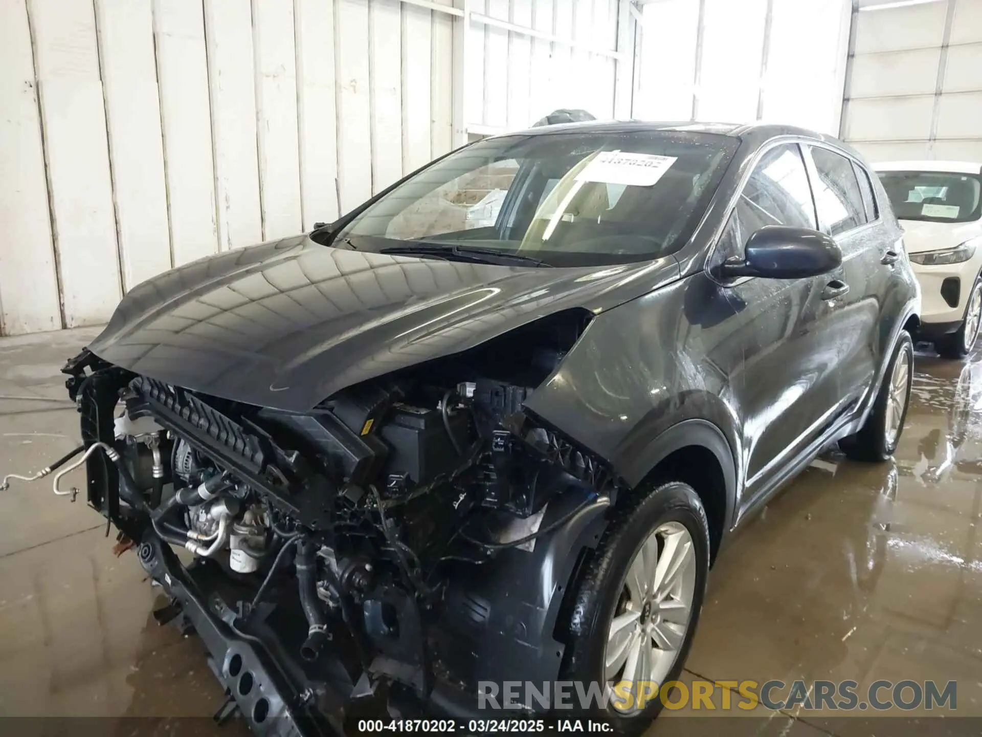 2 Photograph of a damaged car KNDPM3AC6K7591295 KIA SPORTAGE 2019