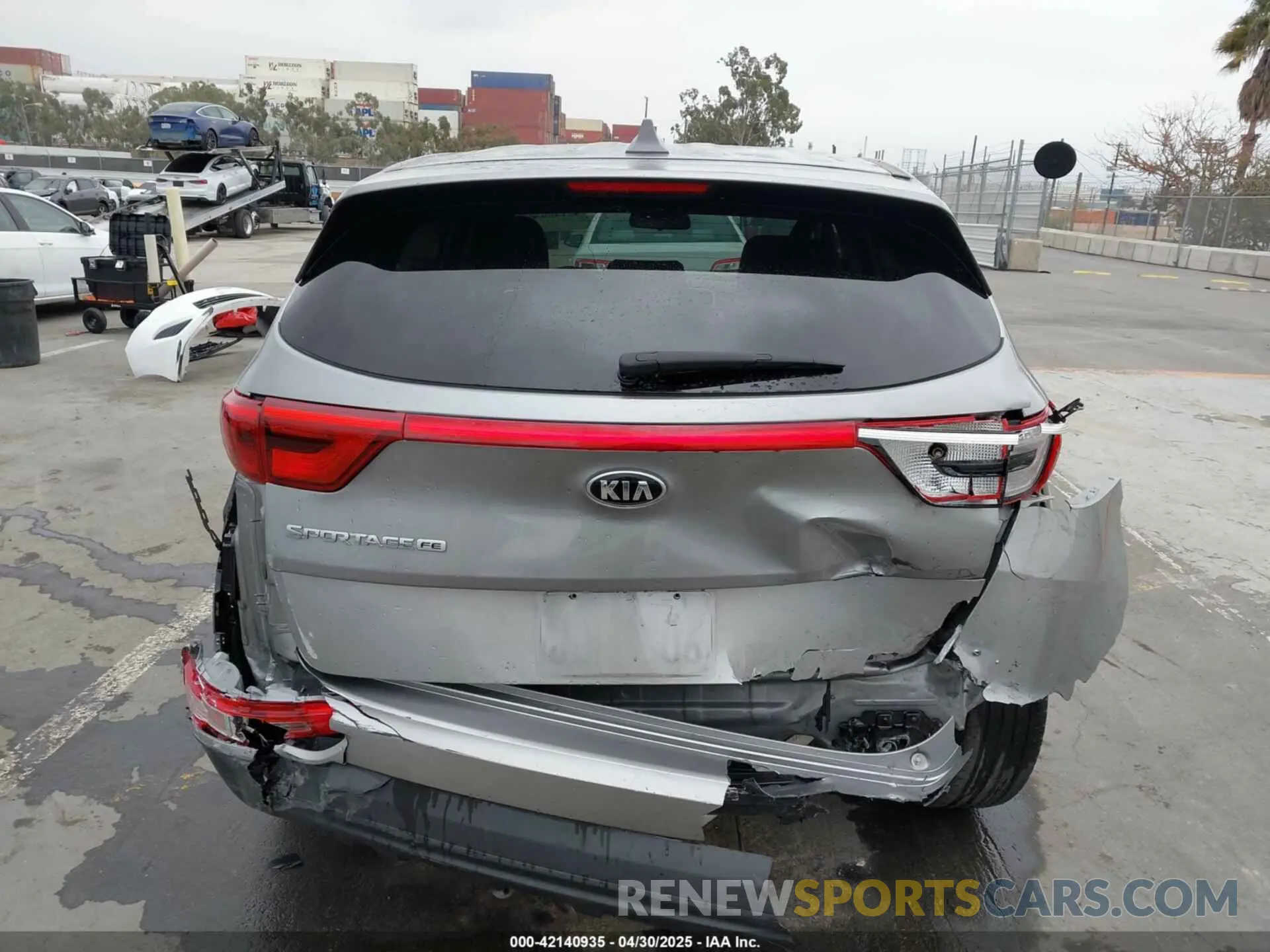 16 Photograph of a damaged car KNDPM3AC6K7599025 KIA SPORTAGE 2019