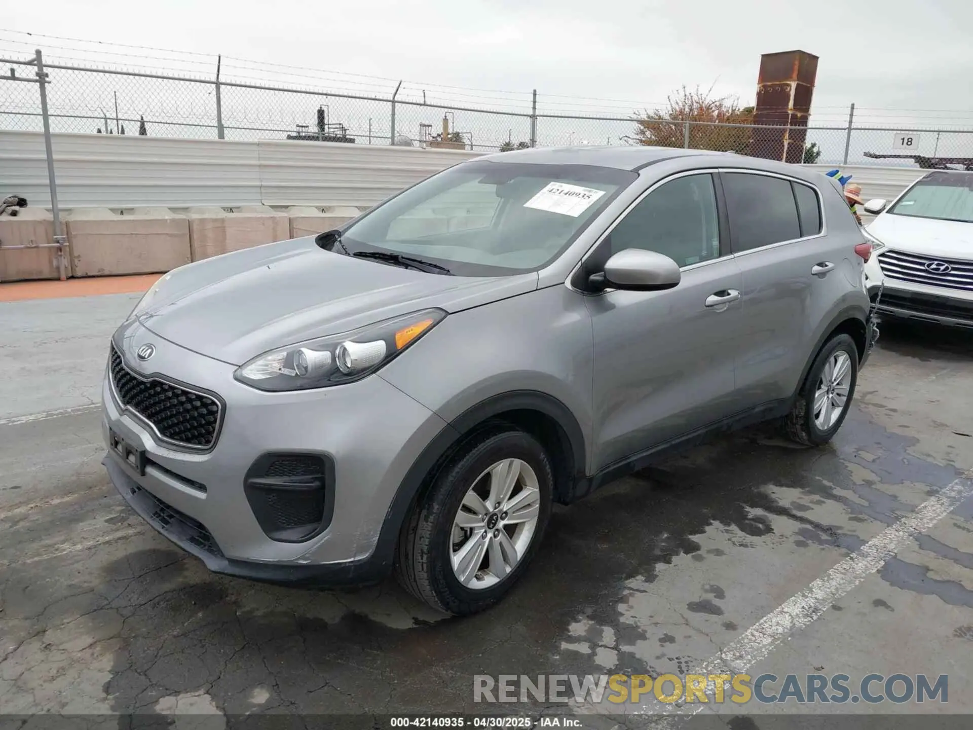 2 Photograph of a damaged car KNDPM3AC6K7599025 KIA SPORTAGE 2019