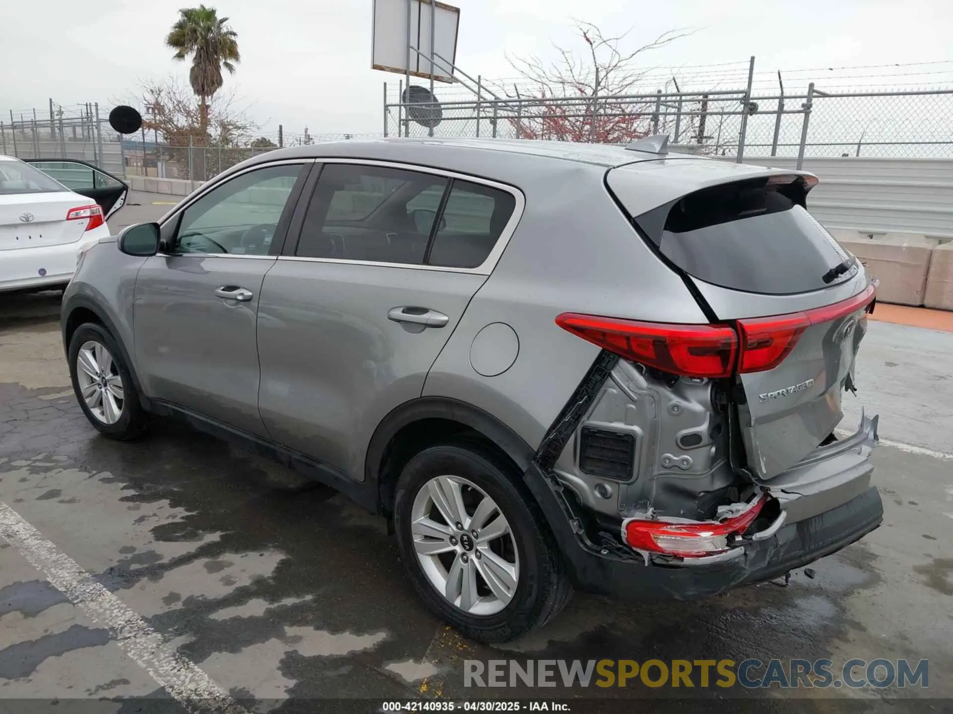 3 Photograph of a damaged car KNDPM3AC6K7599025 KIA SPORTAGE 2019