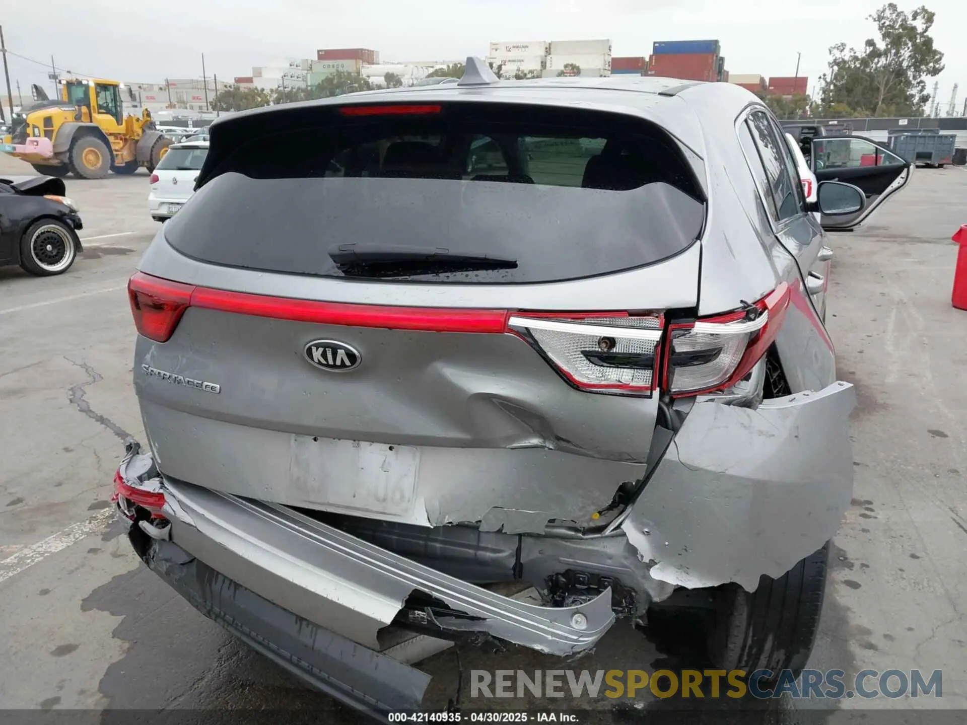 6 Photograph of a damaged car KNDPM3AC6K7599025 KIA SPORTAGE 2019