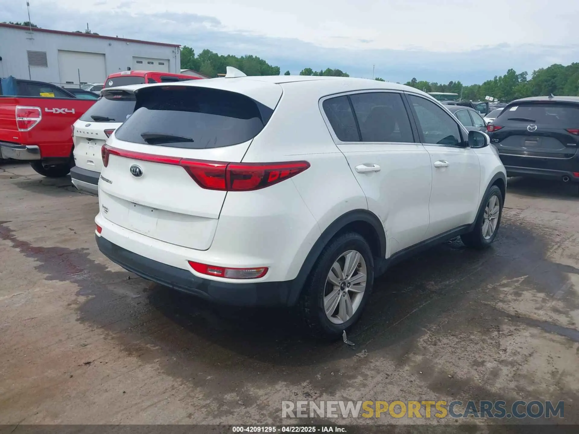 4 Photograph of a damaged car KNDPM3AC6K7617295 KIA SPORTAGE 2019