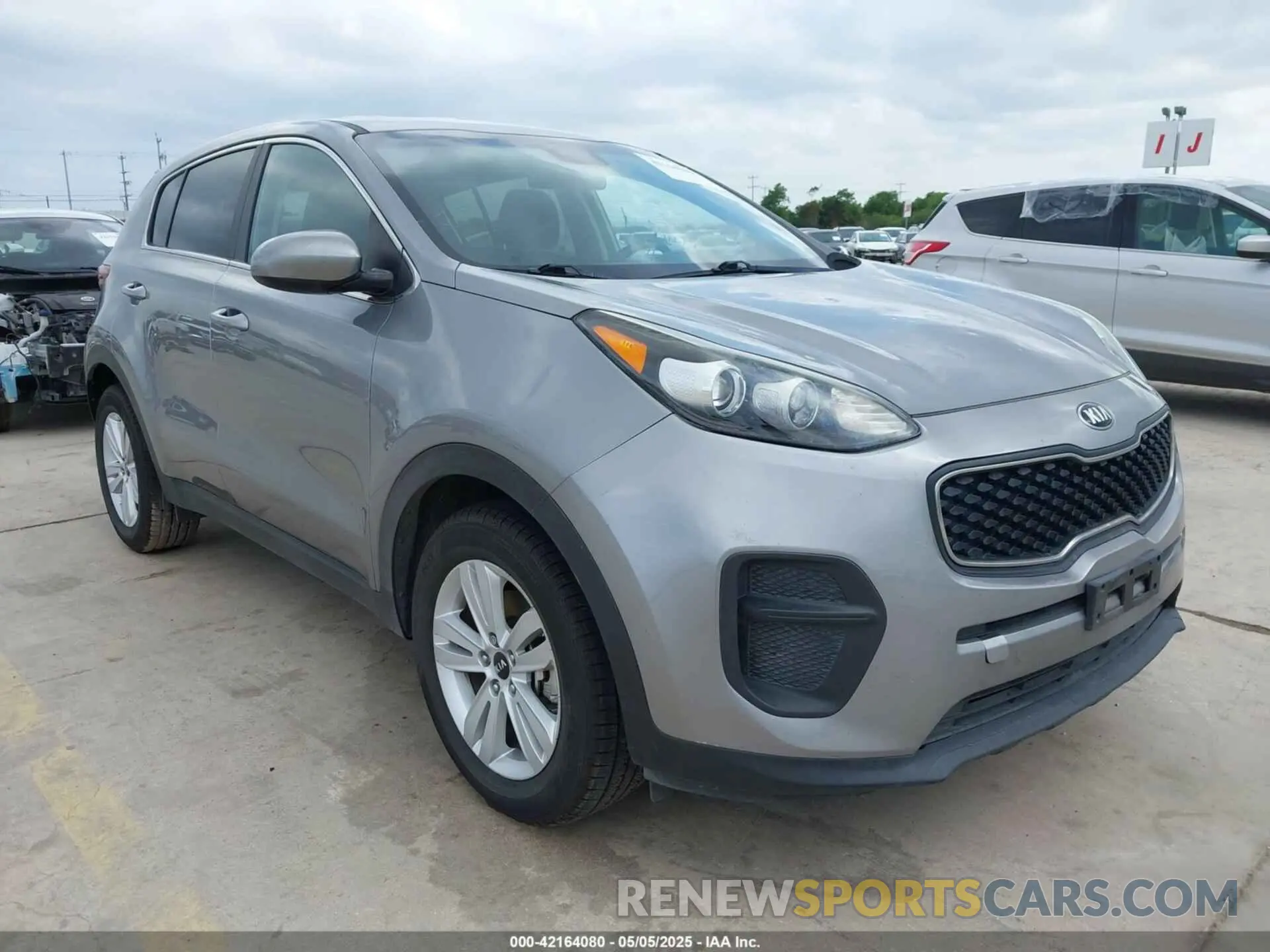 1 Photograph of a damaged car KNDPM3AC6K7628264 KIA SPORTAGE 2019