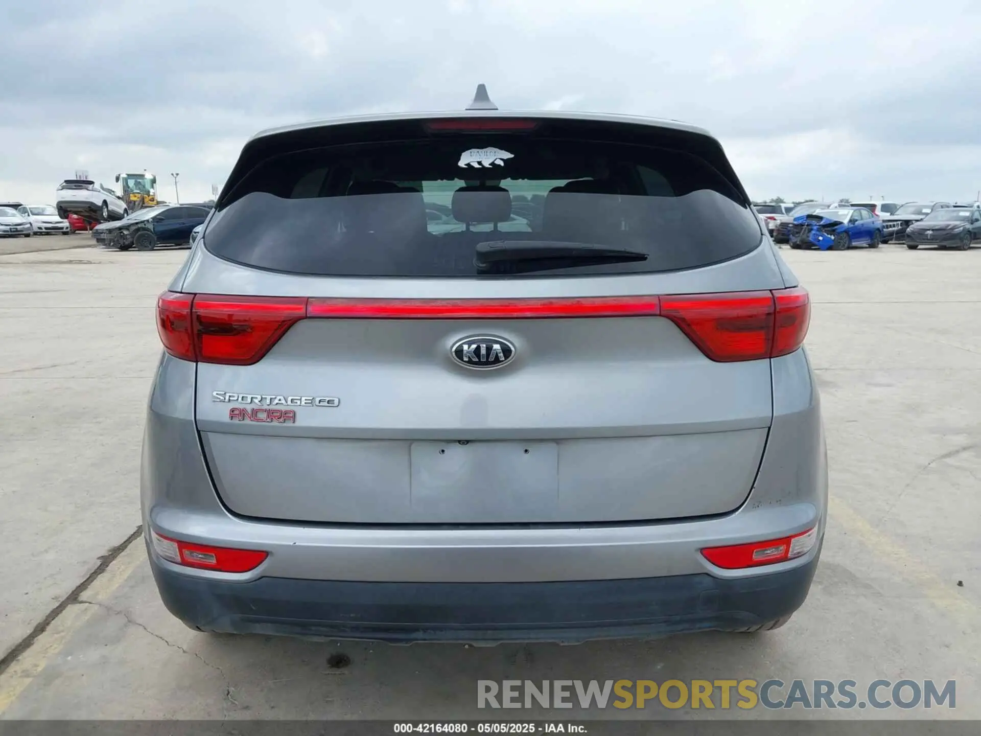 16 Photograph of a damaged car KNDPM3AC6K7628264 KIA SPORTAGE 2019