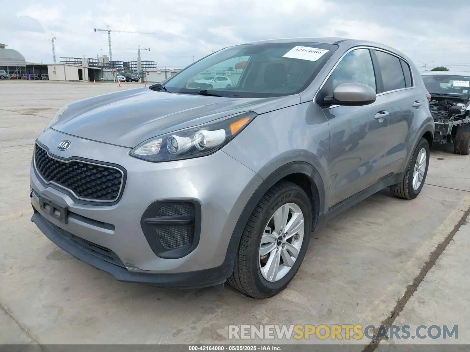2 Photograph of a damaged car KNDPM3AC6K7628264 KIA SPORTAGE 2019